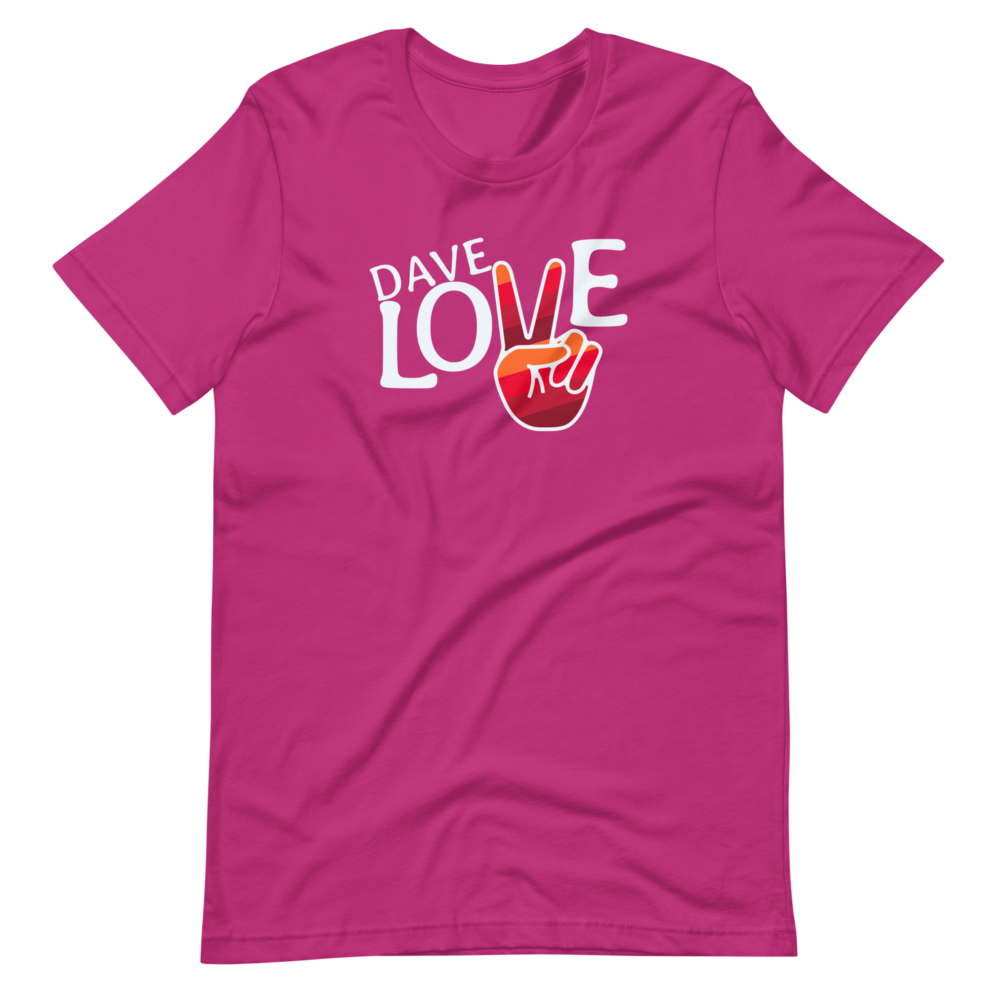Dave Love Peace Bella + Canvas Short Sleeve | DMB Inspired Art | DTG