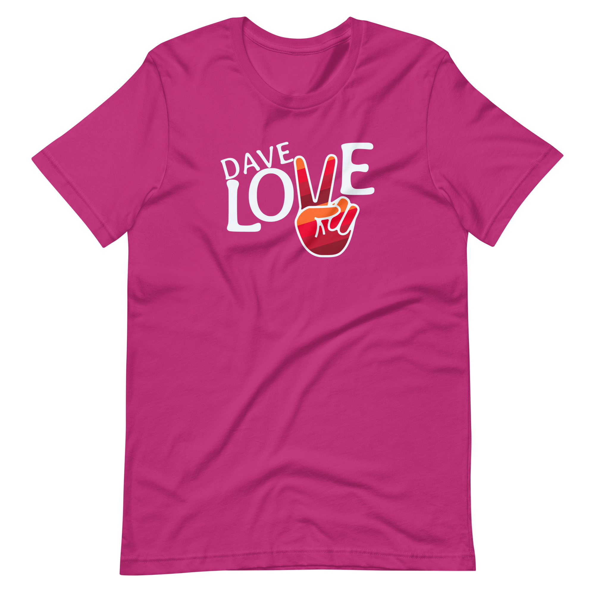 Dave Love Peace Bella + Canvas Short Sleeve | DMB Inspired Art | DTG