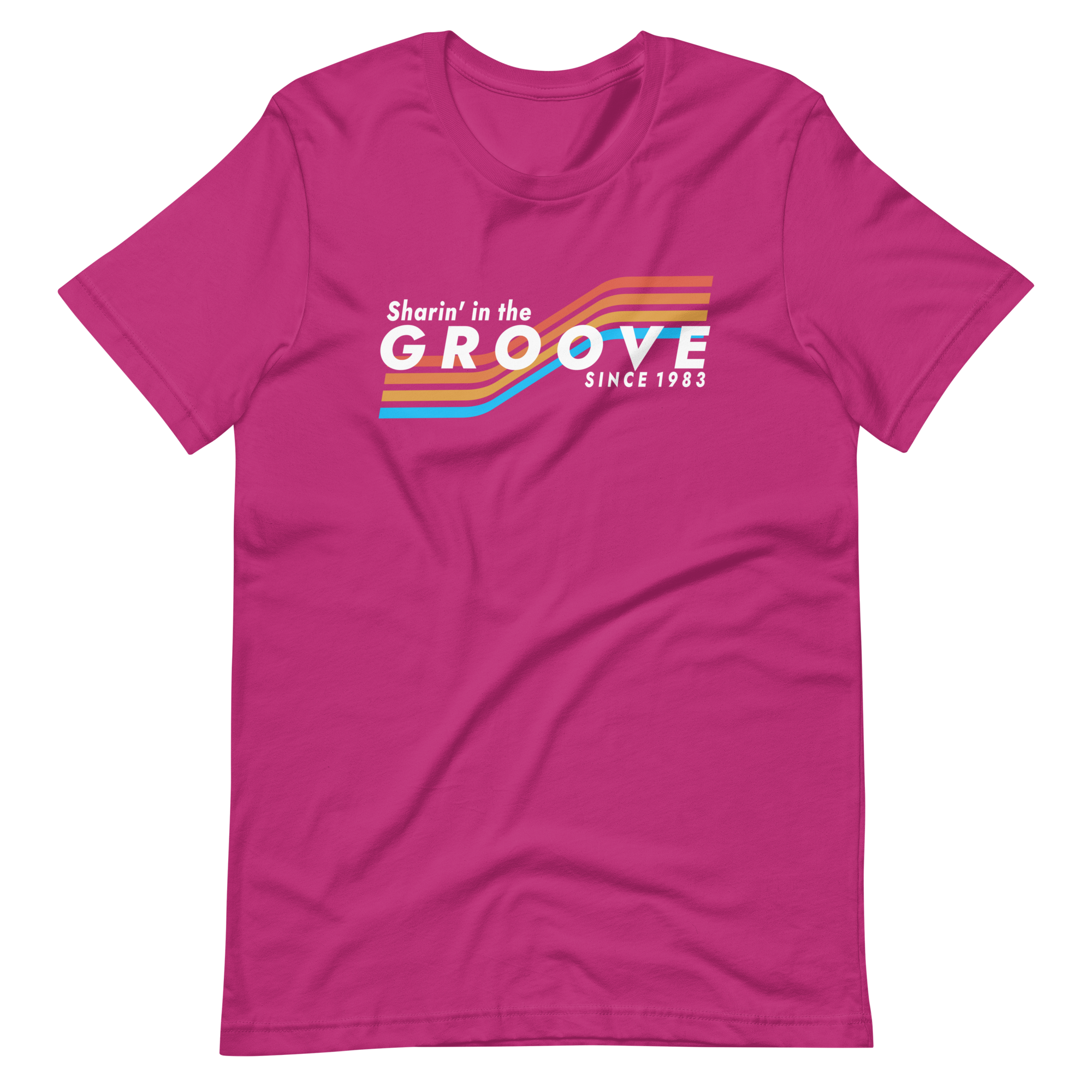 Sharin' In The Groove | Bella + Canvas Premium cotton | Short Sleeve