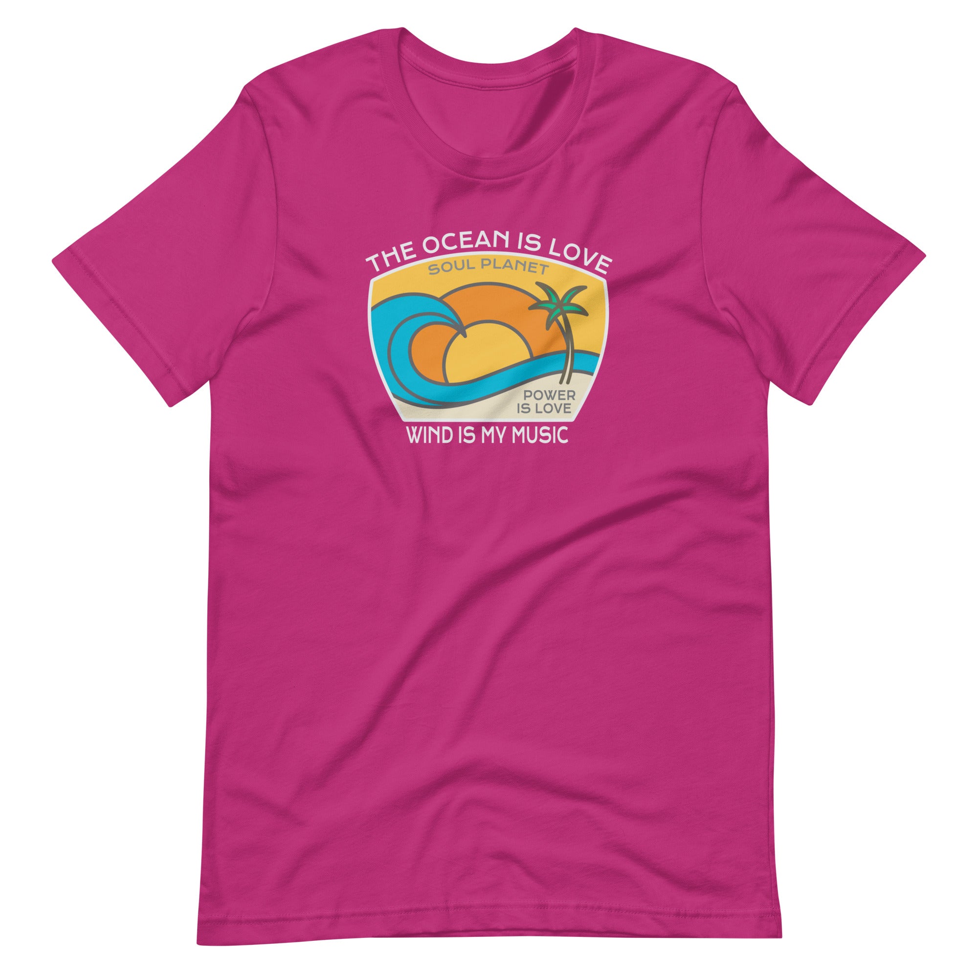 The Ocean Is Love  | Bella + Canvas Premium cotton | Short Sleeve