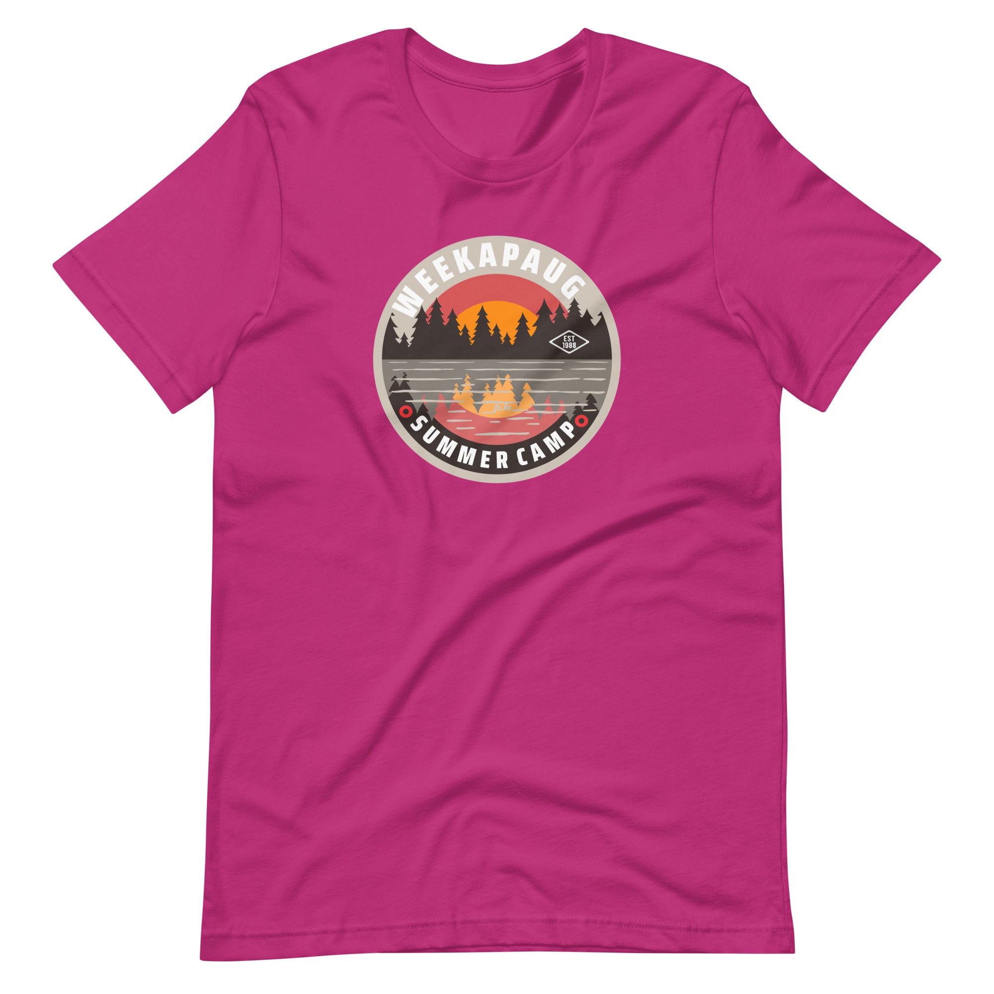 Weekapaug Summer Camp | Bella + Canvas Premium cotton | Short Sleeve