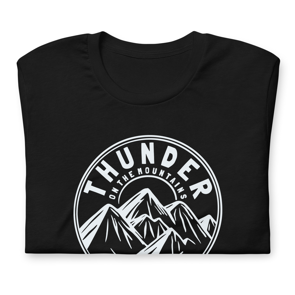 Thunder On The Mountains Bella + Canvas Premium cotton
