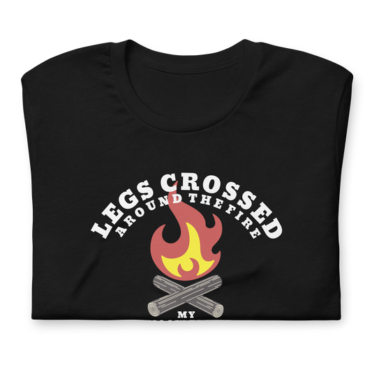 Legs Crossed Around The Fire Bella + Canvas | Short Sleeve | DMB Inspired Art
