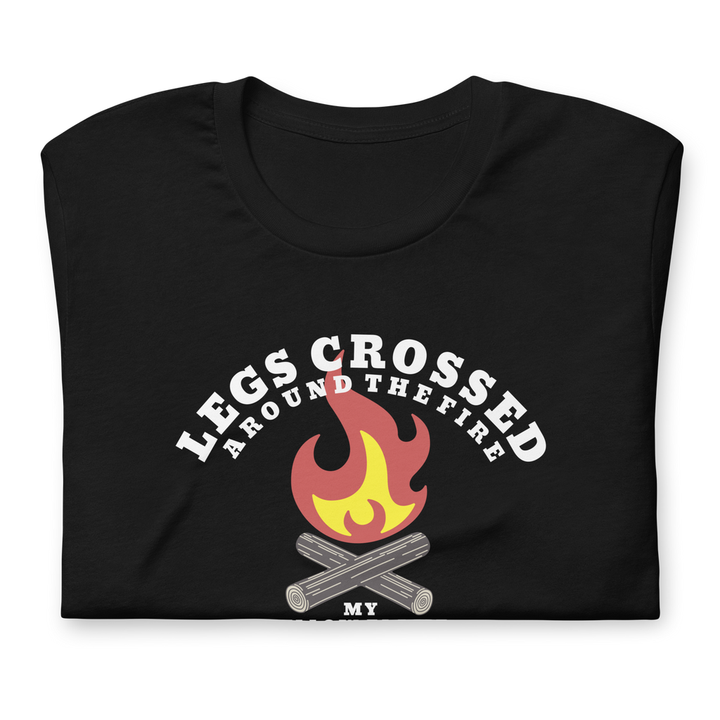 Legs Crossed Around The Fire Bella + Canvas | Short Sleeve | DMB Inspired Art