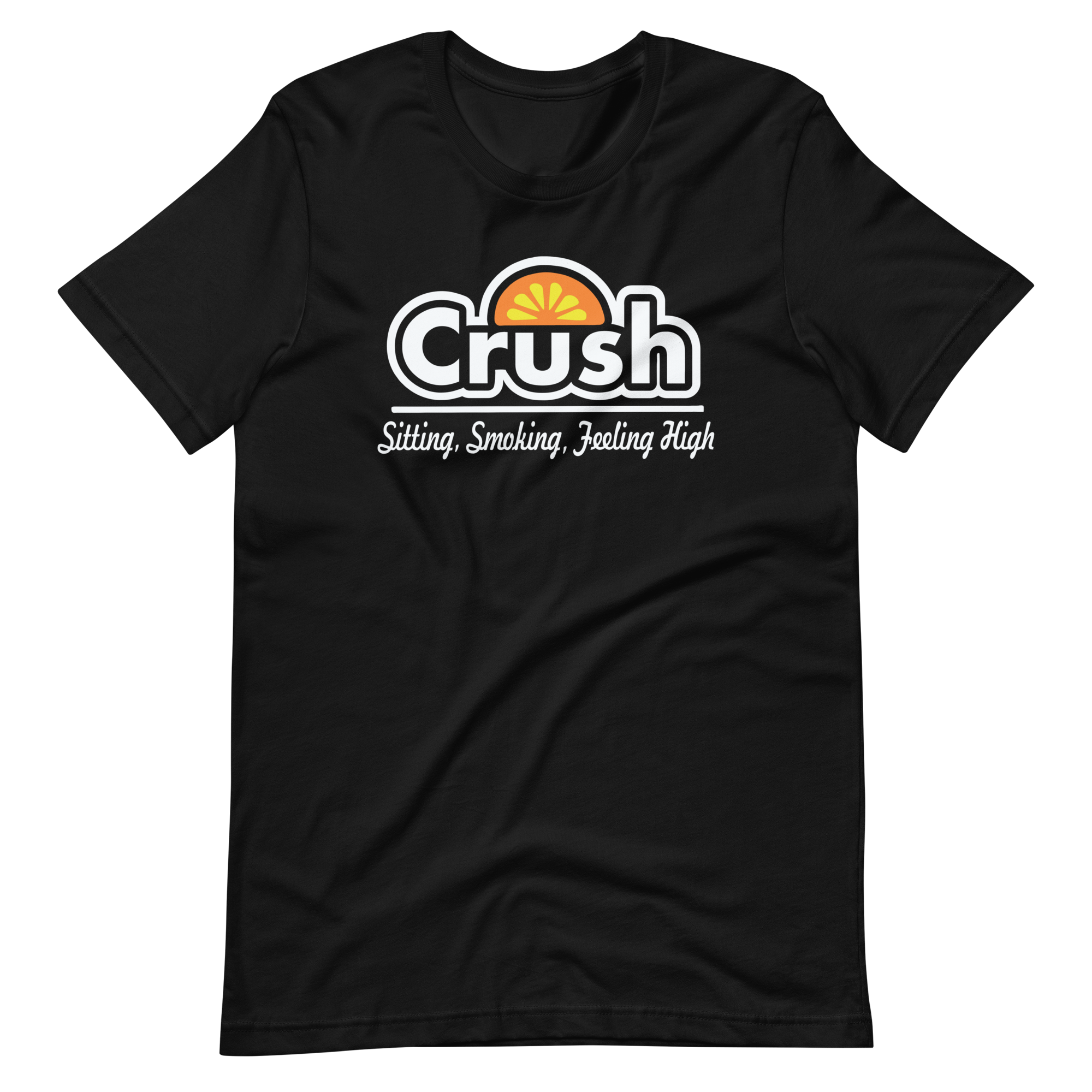 Crush Sitting Smoking Feeling High Bella+Canvas Short Sleeve | DMB Inspired Art