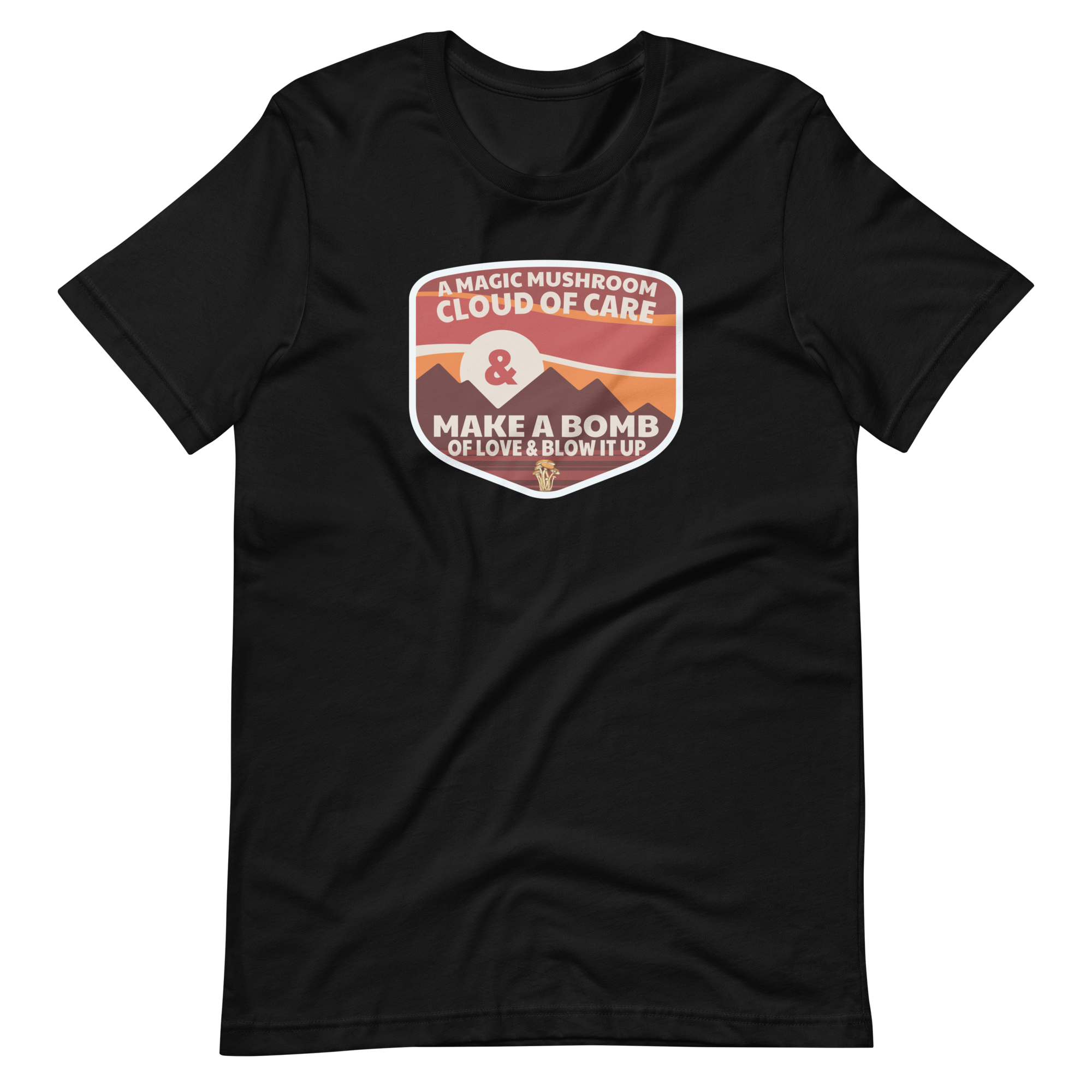 A Magic Mushroom "I Did It" Bella + Canvas Short Sleeve | DMB Inspired Art