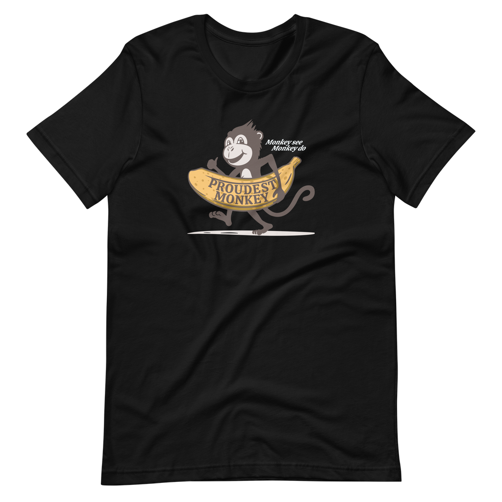 Proudest Monkey Bella + Canvas Short Sleeve | DMB Inspired Art | DTG