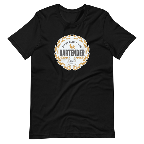 Bartender Bella + Canvas Short Sleeve | DMB Inspired Art