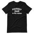 Phinest Dad In The Nation | Bella + Canvas Premium cotton | Short Sleeve