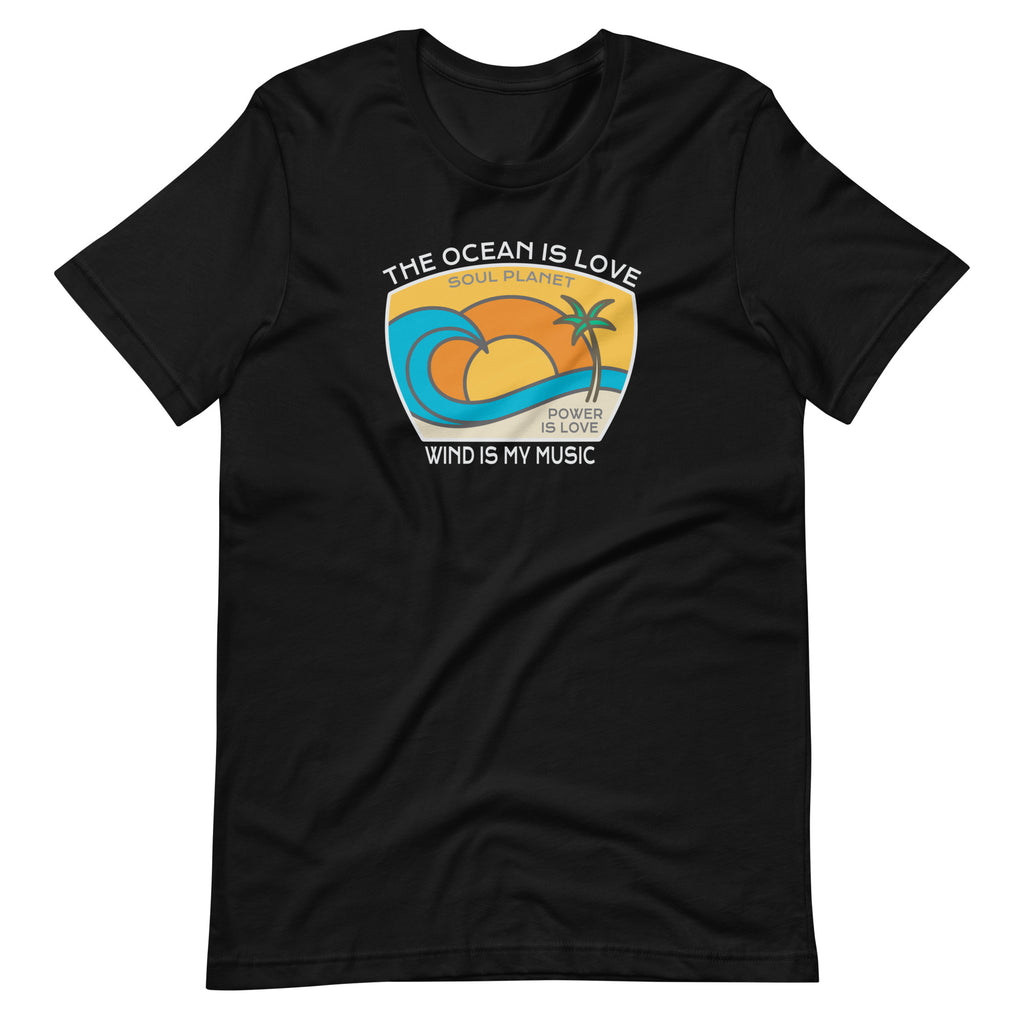 The Ocean Is Love  | Bella + Canvas Premium cotton | Short Sleeve