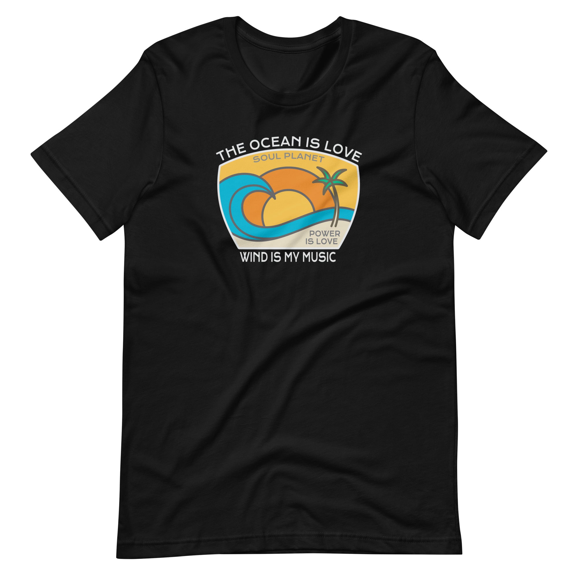 The Ocean Is Love  | Bella + Canvas Premium cotton | Short Sleeve