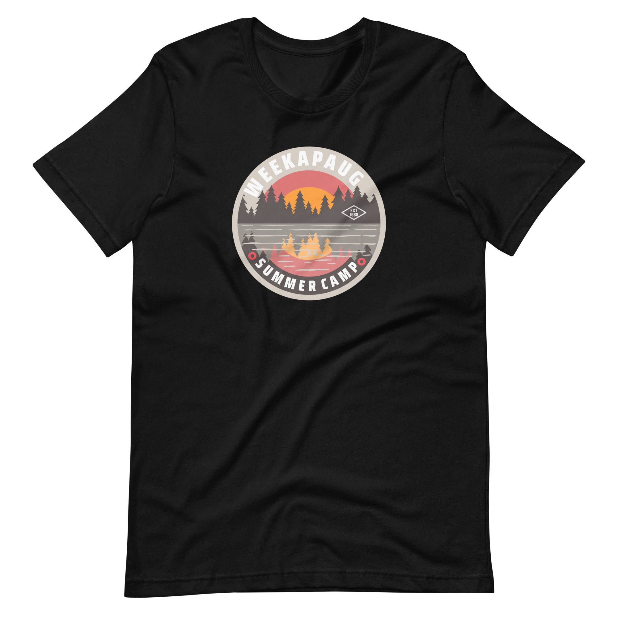 Weekapaug Summer Camp | Bella + Canvas Premium cotton | Short Sleeve