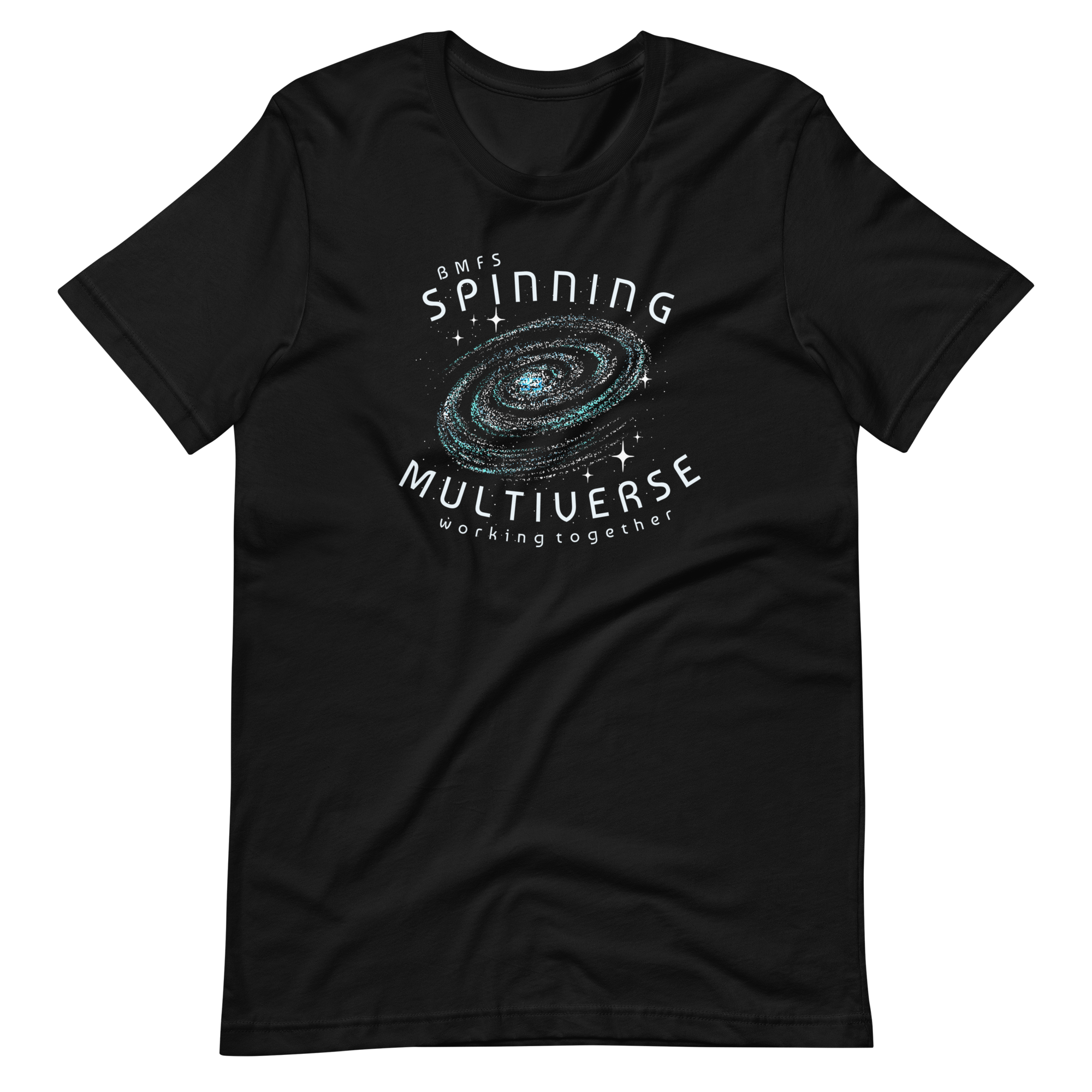 Spinning Multiverse Bella + Canvas Premium Cotton | 33 BMFS THE GOAT