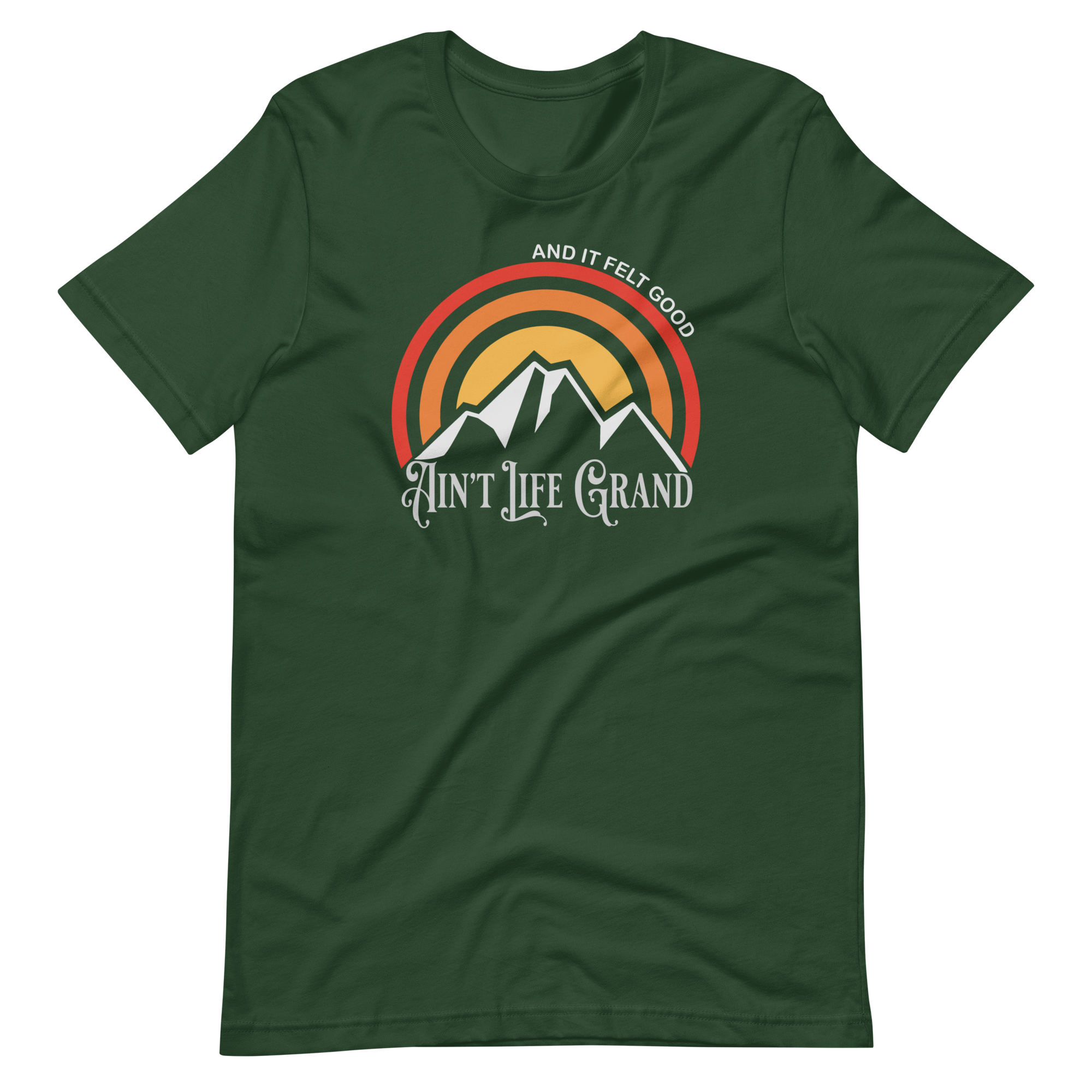 Ain't Life Grand Mountains Bella + Canvas | Short Sleeve | WP Inspired Art