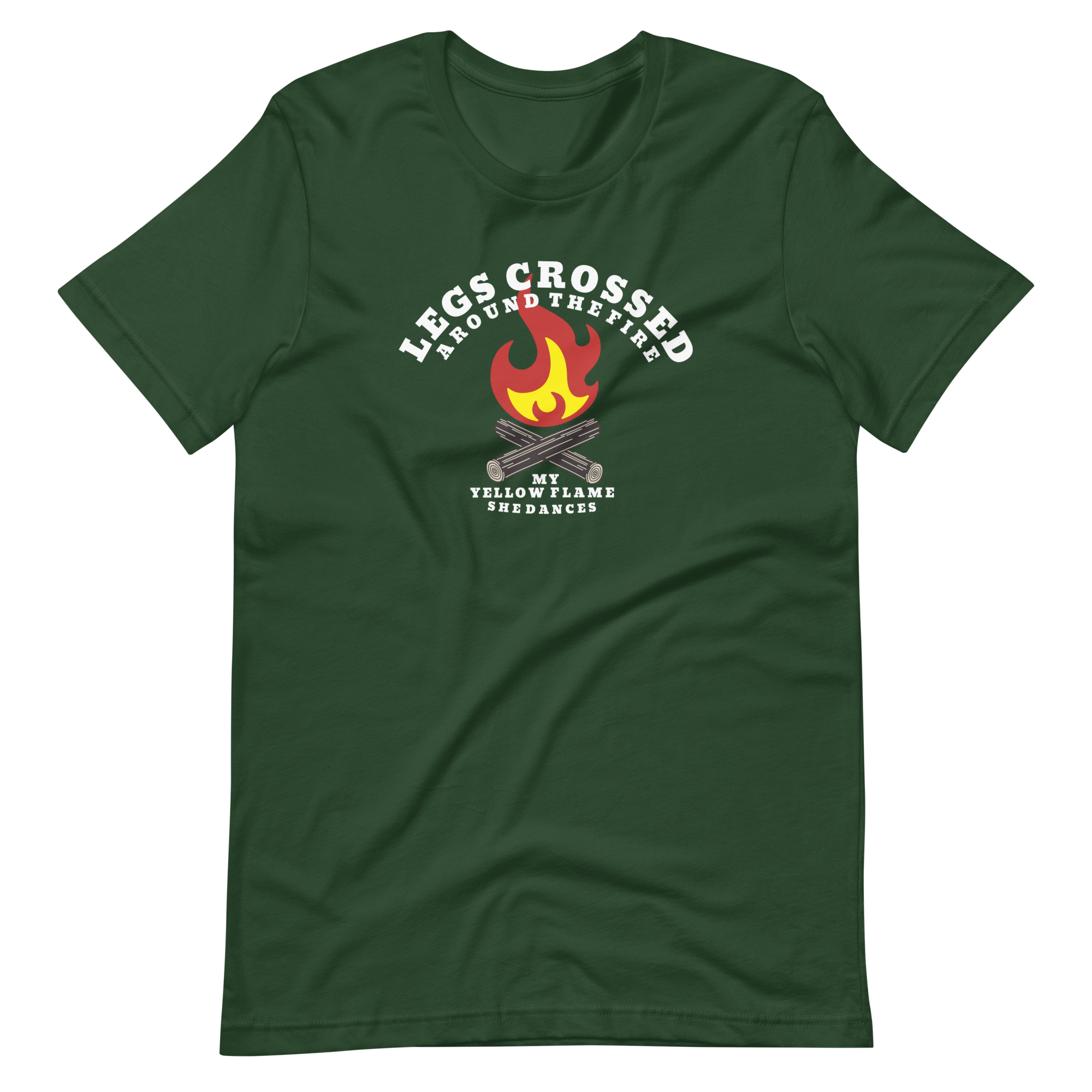 Legs Crossed Around The Fire Bella + Canvas | Short Sleeve | DMB Inspired Art