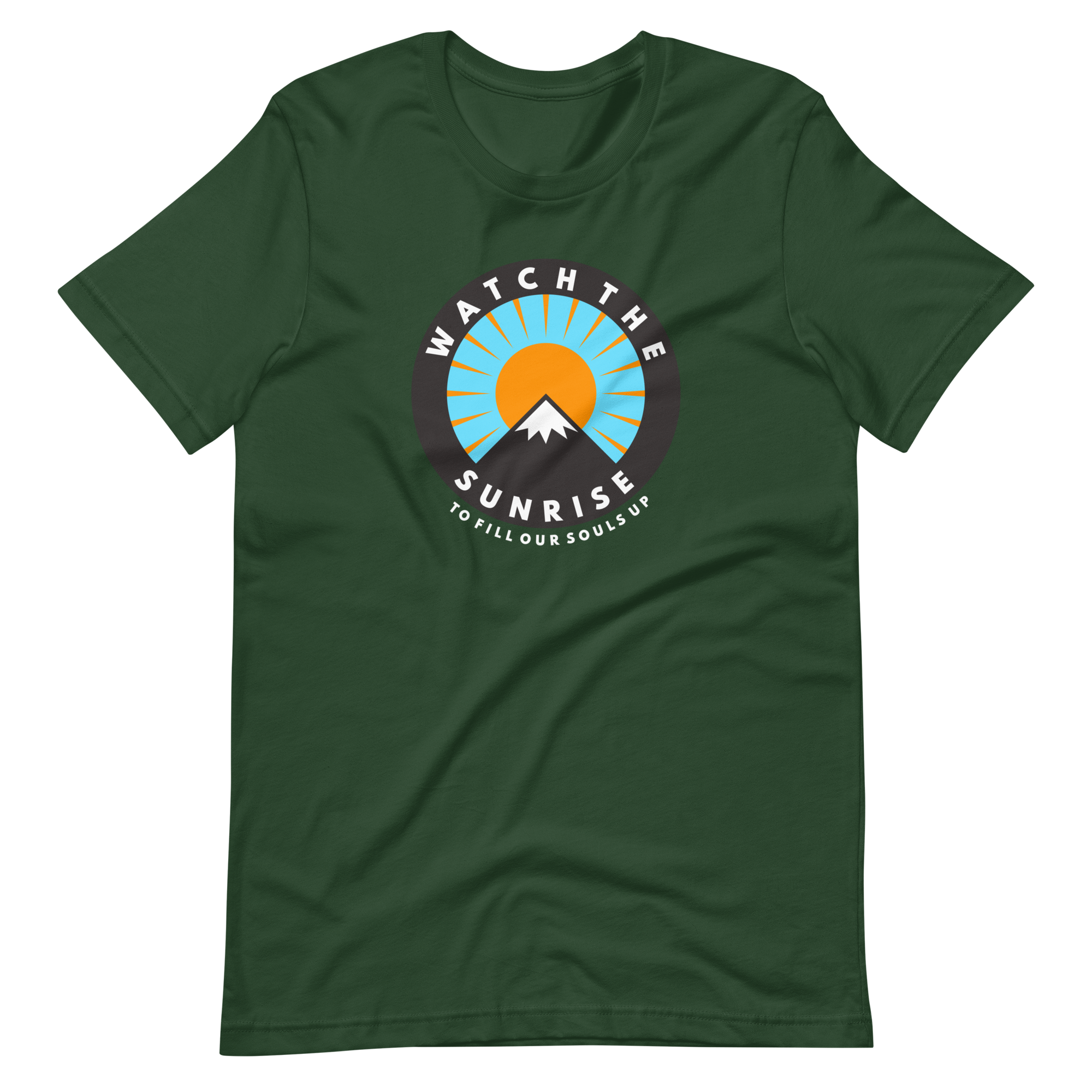 Watch The Sunrise Bella + Canvas Short Sleeve | DMB Inspired Art