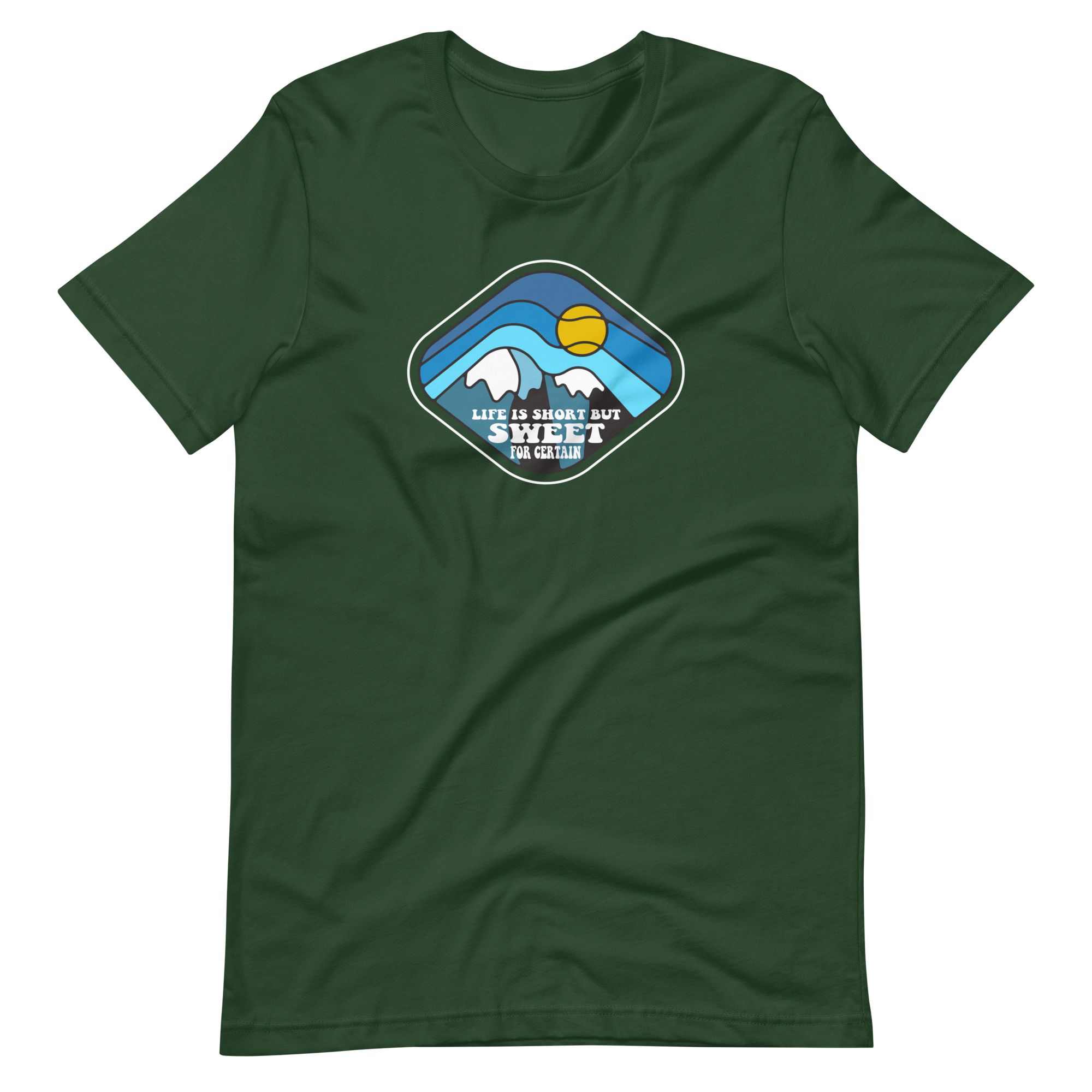 Life Is Short But Sweet Bella + Canvas Short Sleeve | DMB Inspired Art