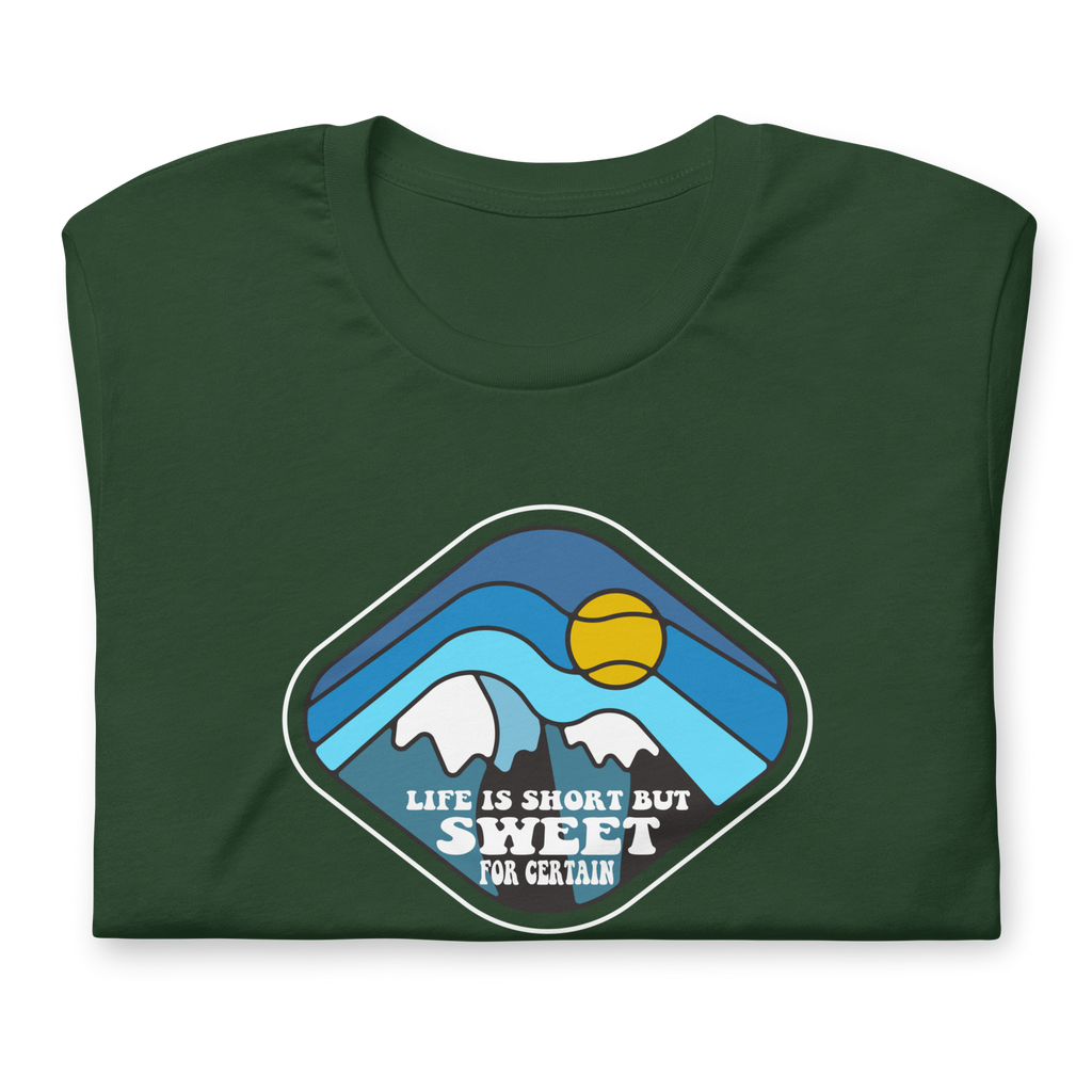 Life Is Short But Sweet Bella + Canvas Short Sleeve | DMB Inspired Art