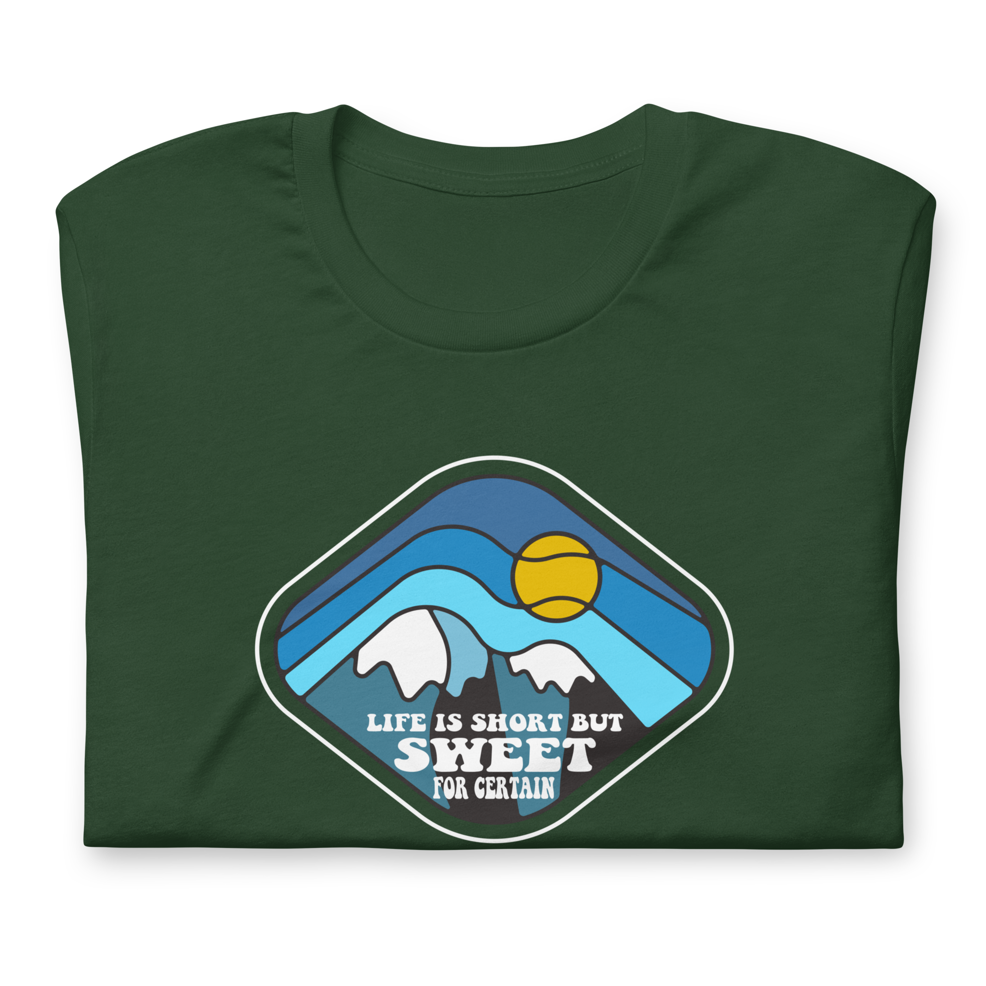 Life Is Short But Sweet Bella + Canvas Short Sleeve | DMB Inspired Art