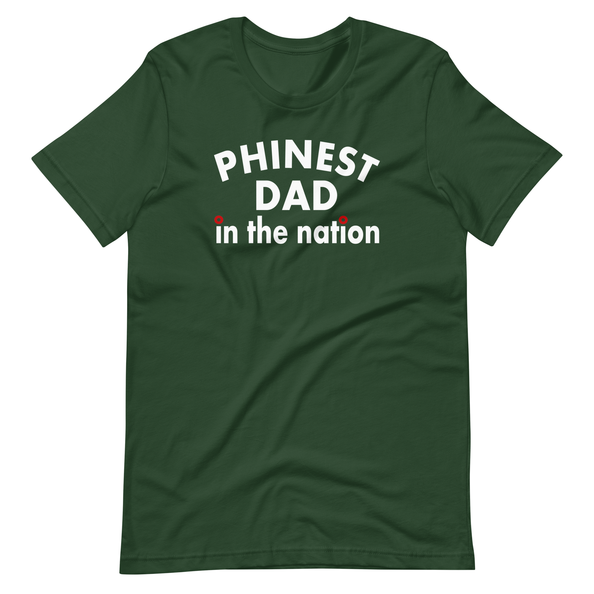 Phinest Dad In The Nation | Bella + Canvas Premium cotton | Short Sleeve
