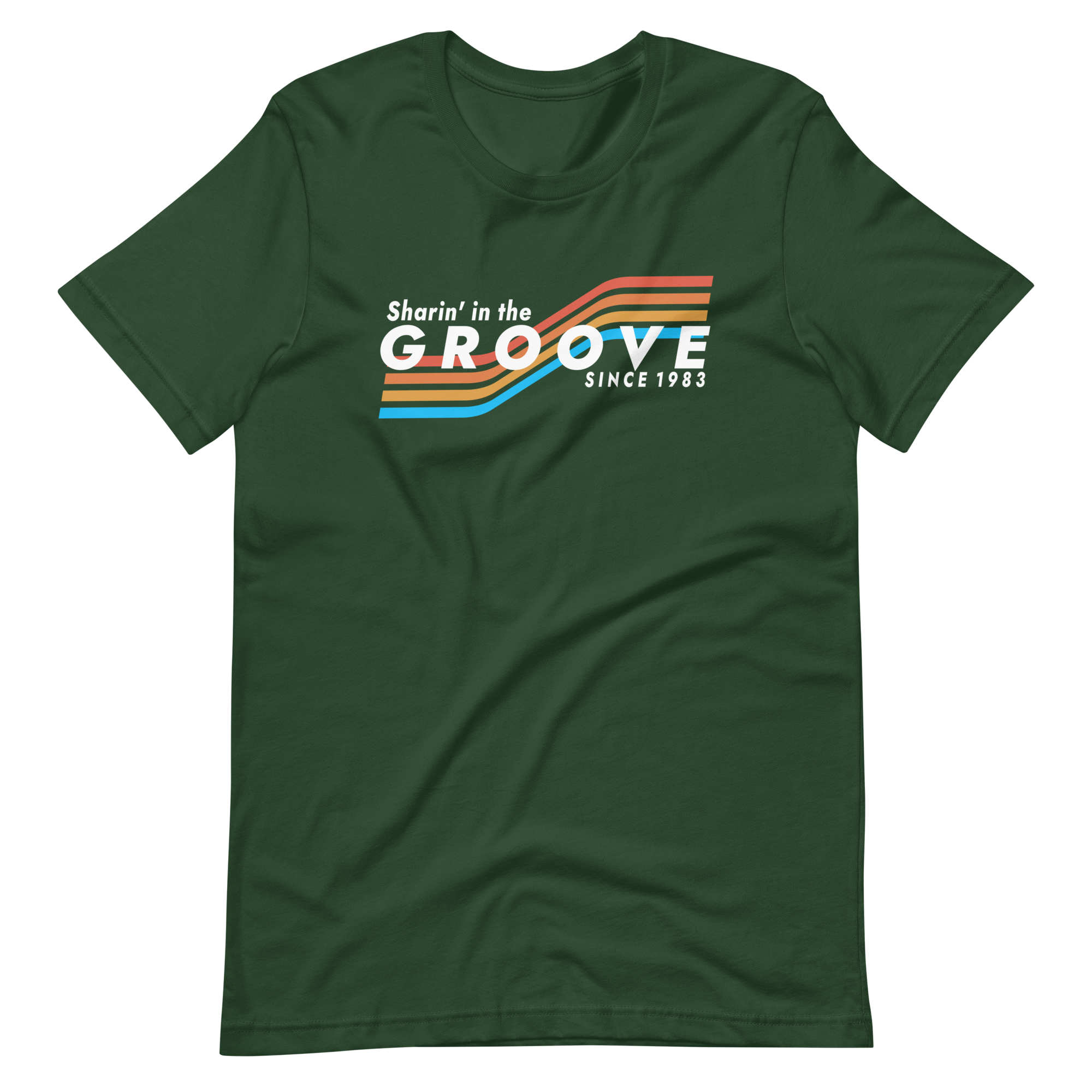 Sharin' In The Groove | Bella + Canvas Premium cotton | Short Sleeve