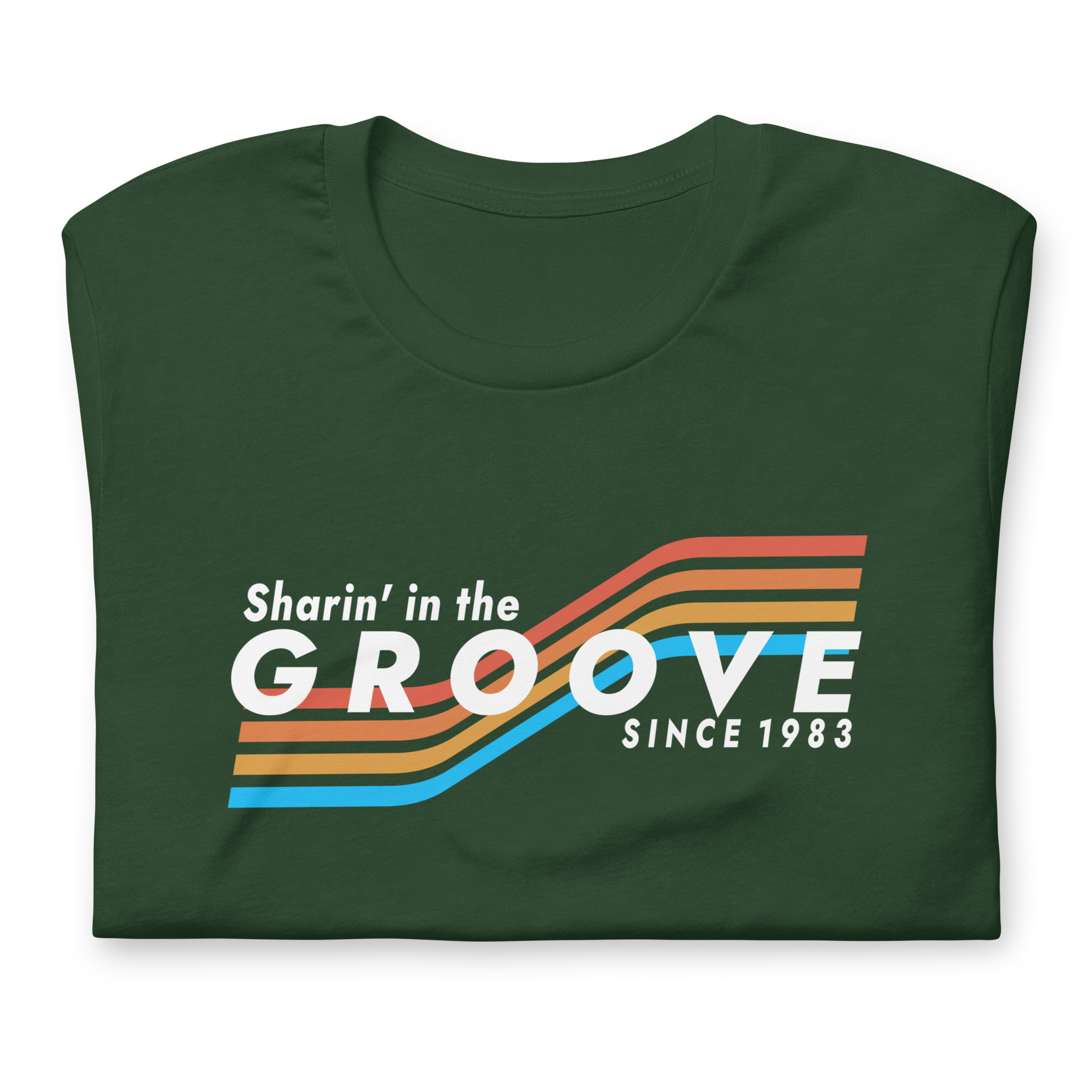 Sharin' In The Groove | Bella + Canvas Premium cotton | Short Sleeve