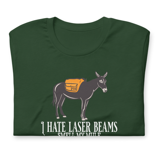 I Hate Laser Beams | Bella + Canvas Premium cotton | Short Sleeve