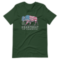 Heartbeat of America Bella + Canvas Premium Cotton | 33 BMFS THE GOAT