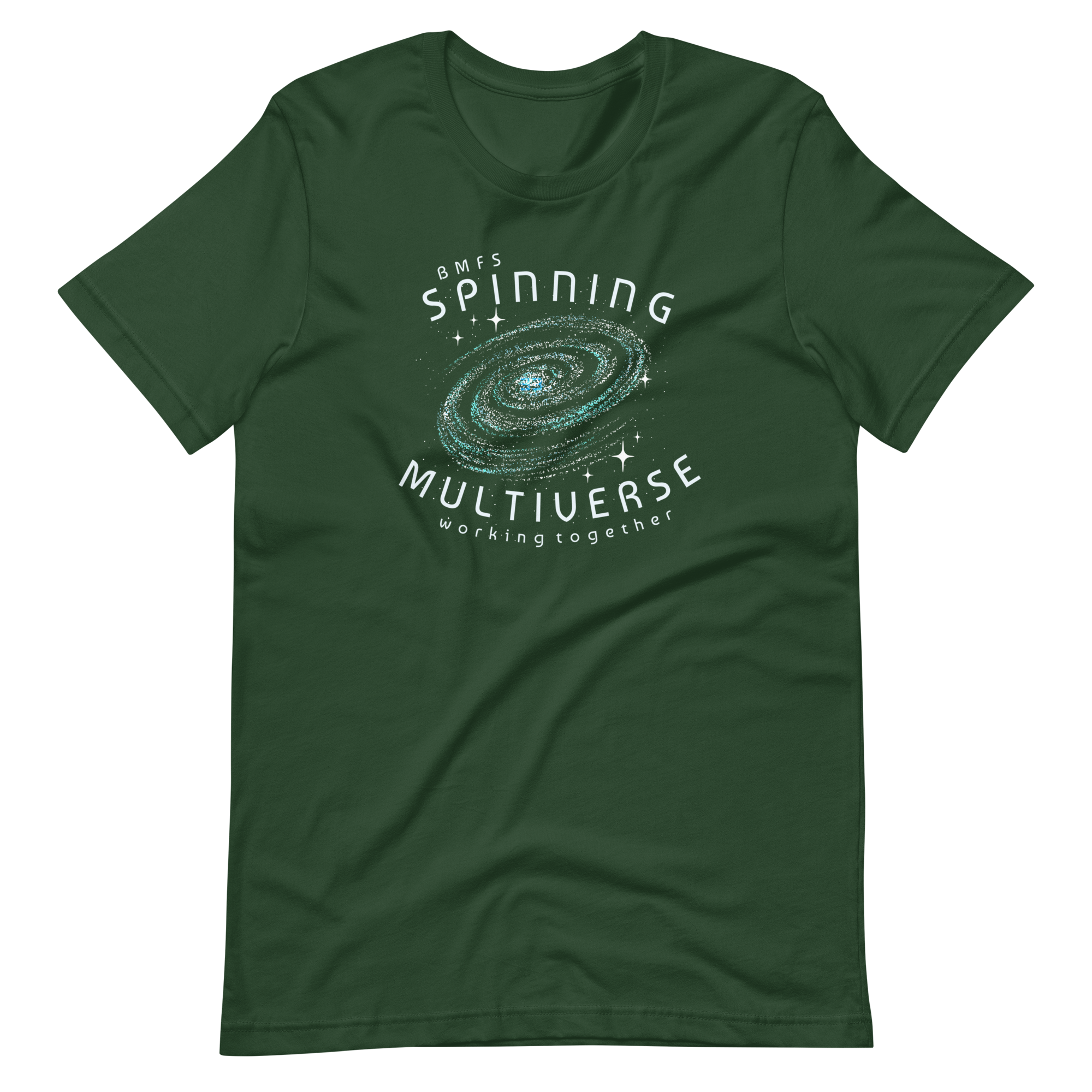 Spinning Multiverse Bella + Canvas Premium Cotton | 33 BMFS THE GOAT