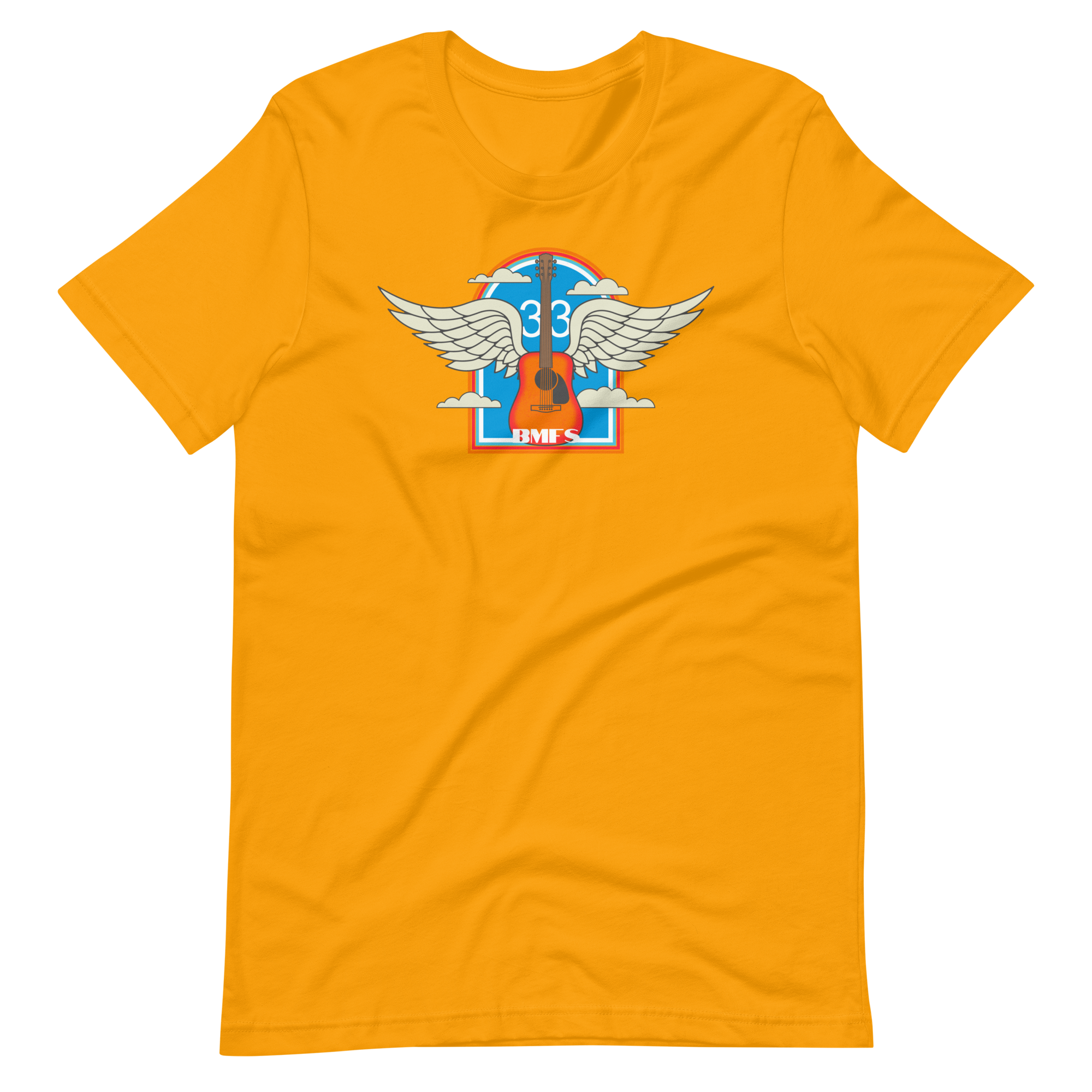 BMFS 33 Guitar Bella + Canvas Premium Cotton | 33 BMFS THE GOAT
