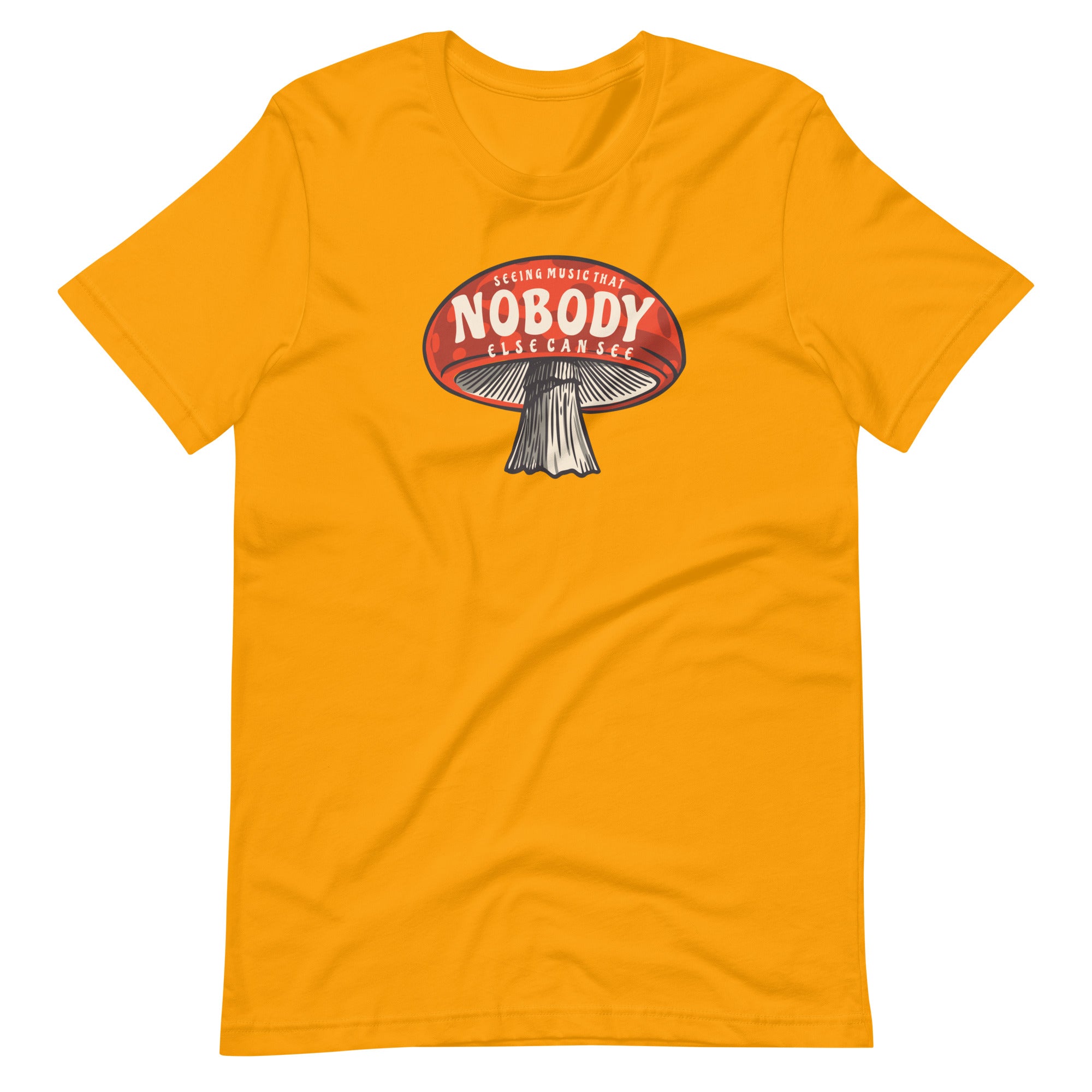 Seeing Music Shroom Bella + Canvas Premium Cotton | 33 BMFS THE GOAT