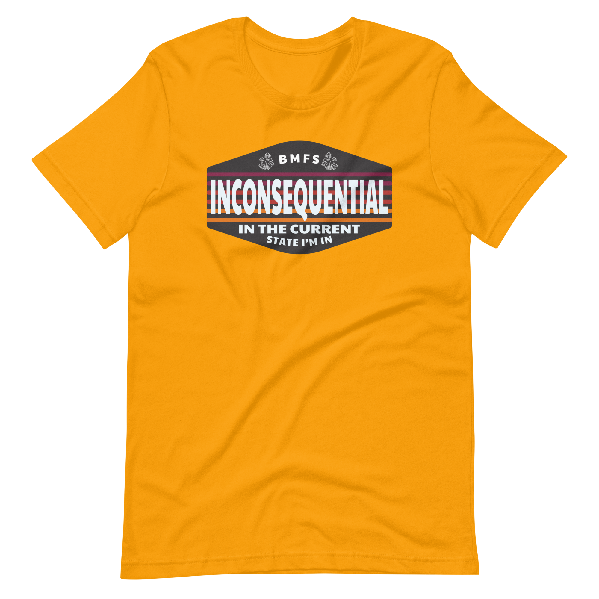 Inconsequential In The Current State I'm In Unisex t-shirt Bella + Canvas Premium Cotton | 33 BMFS THE GOAT