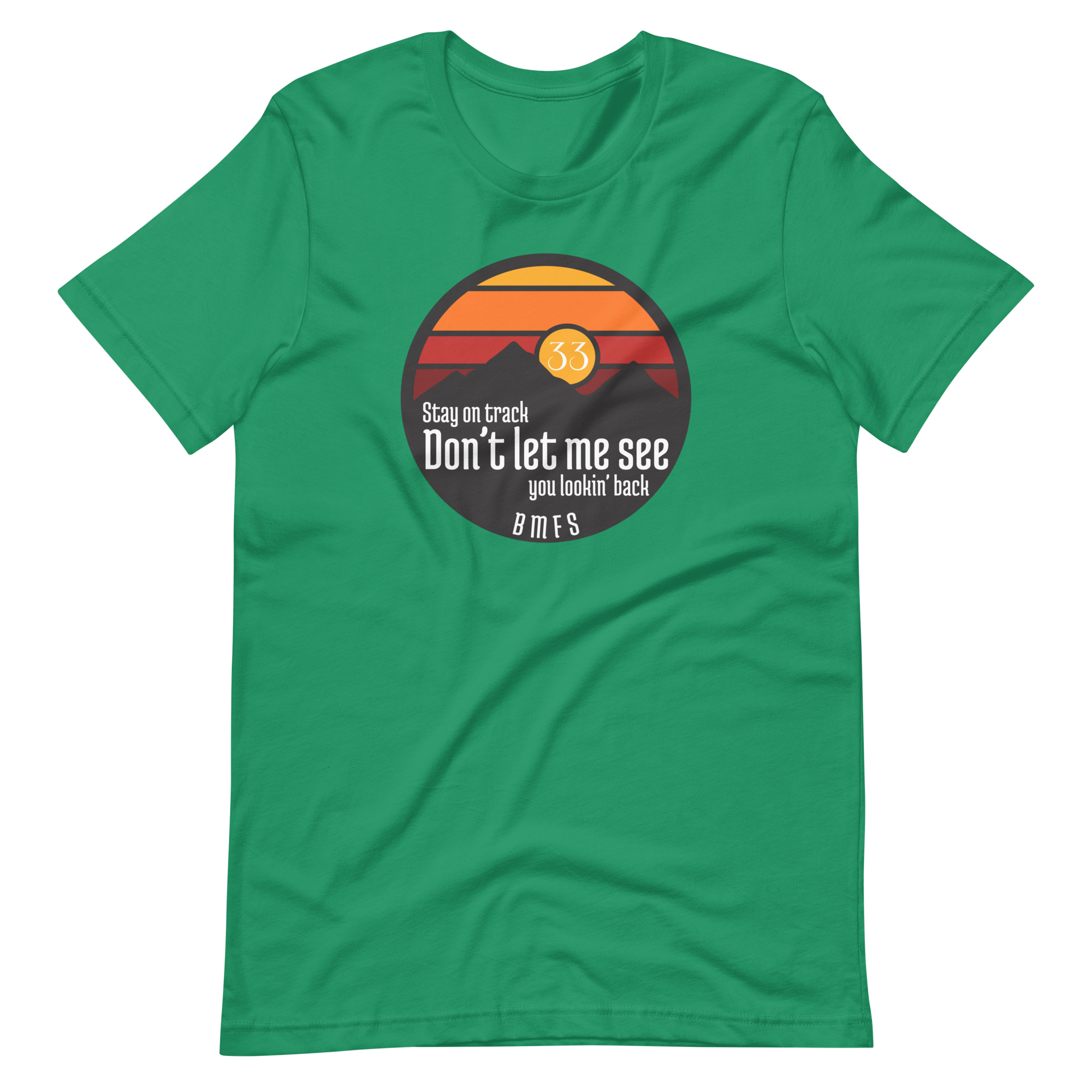 Stay On Track Bella + Canvas Premium cotton | BMFS 33 THE GOAT
