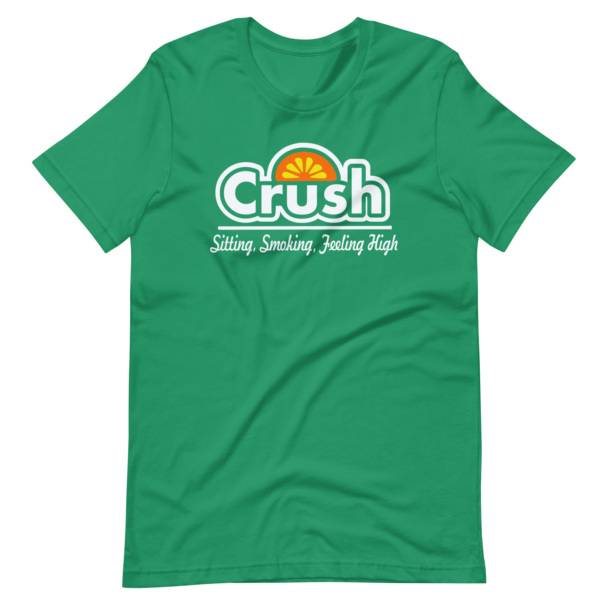 Crush Sitting Smoking Feeling High Bella+Canvas Short Sleeve | DMB Inspired Art