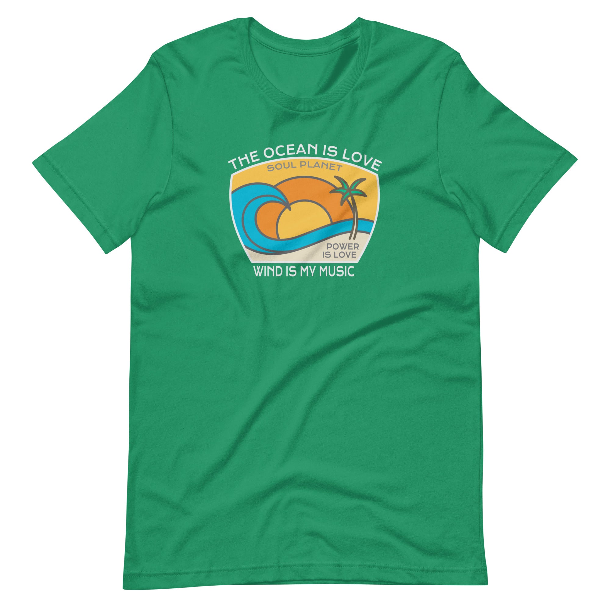 The Ocean Is Love  | Bella + Canvas Premium cotton | Short Sleeve