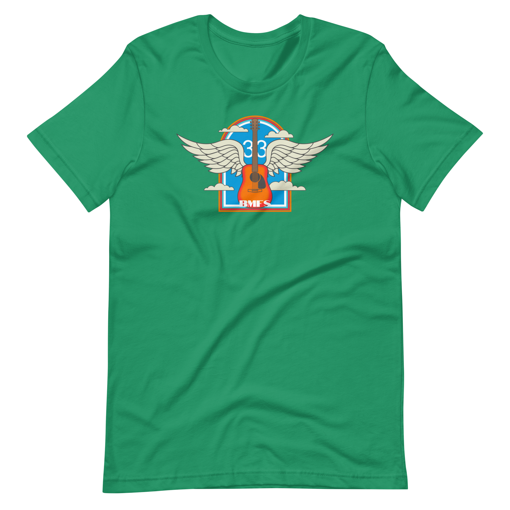 BMFS 33 Guitar Bella + Canvas Premium Cotton | 33 BMFS THE GOAT