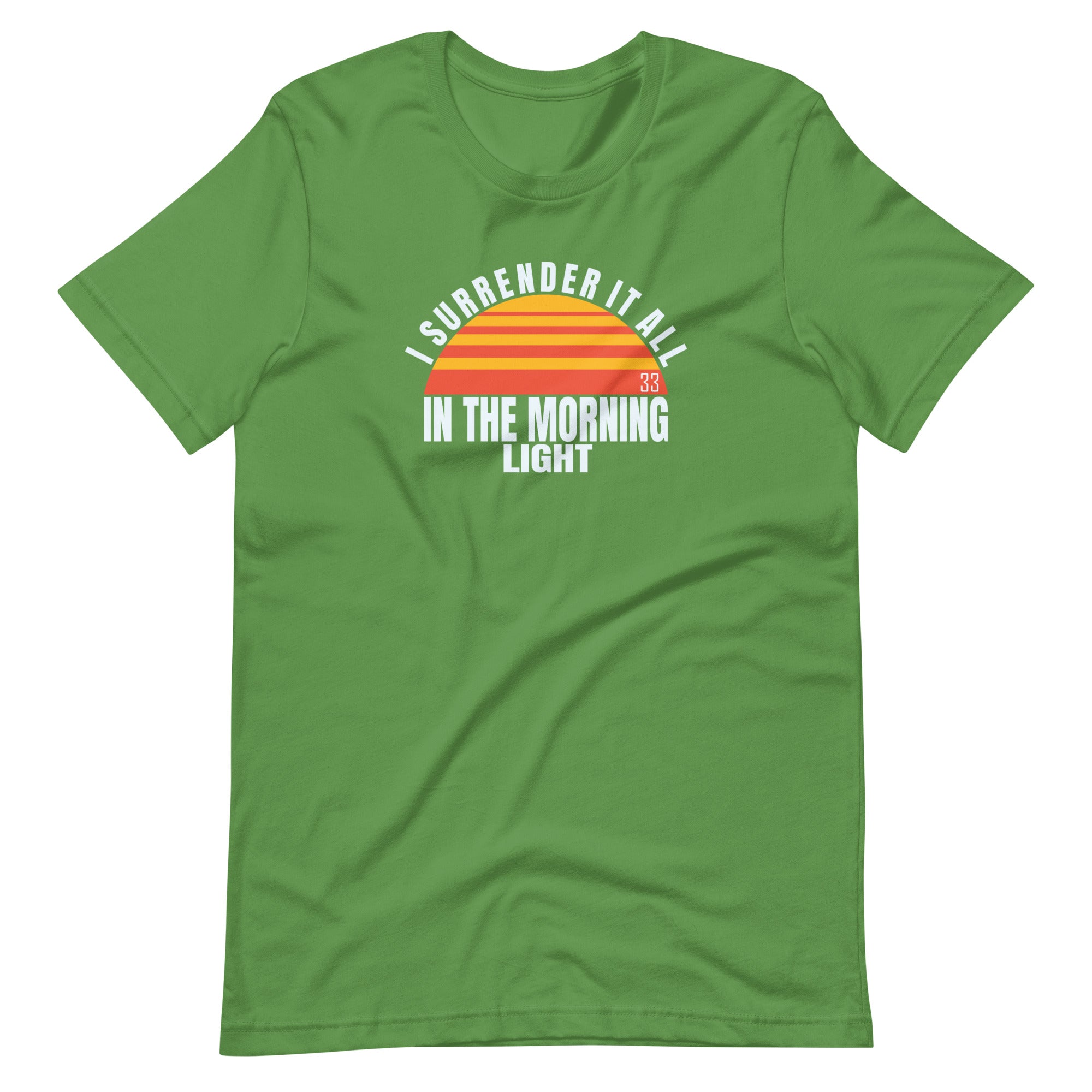 I Surrender It All Bella + Canvas Premium Cotton | 33 BMFS THE GOAT