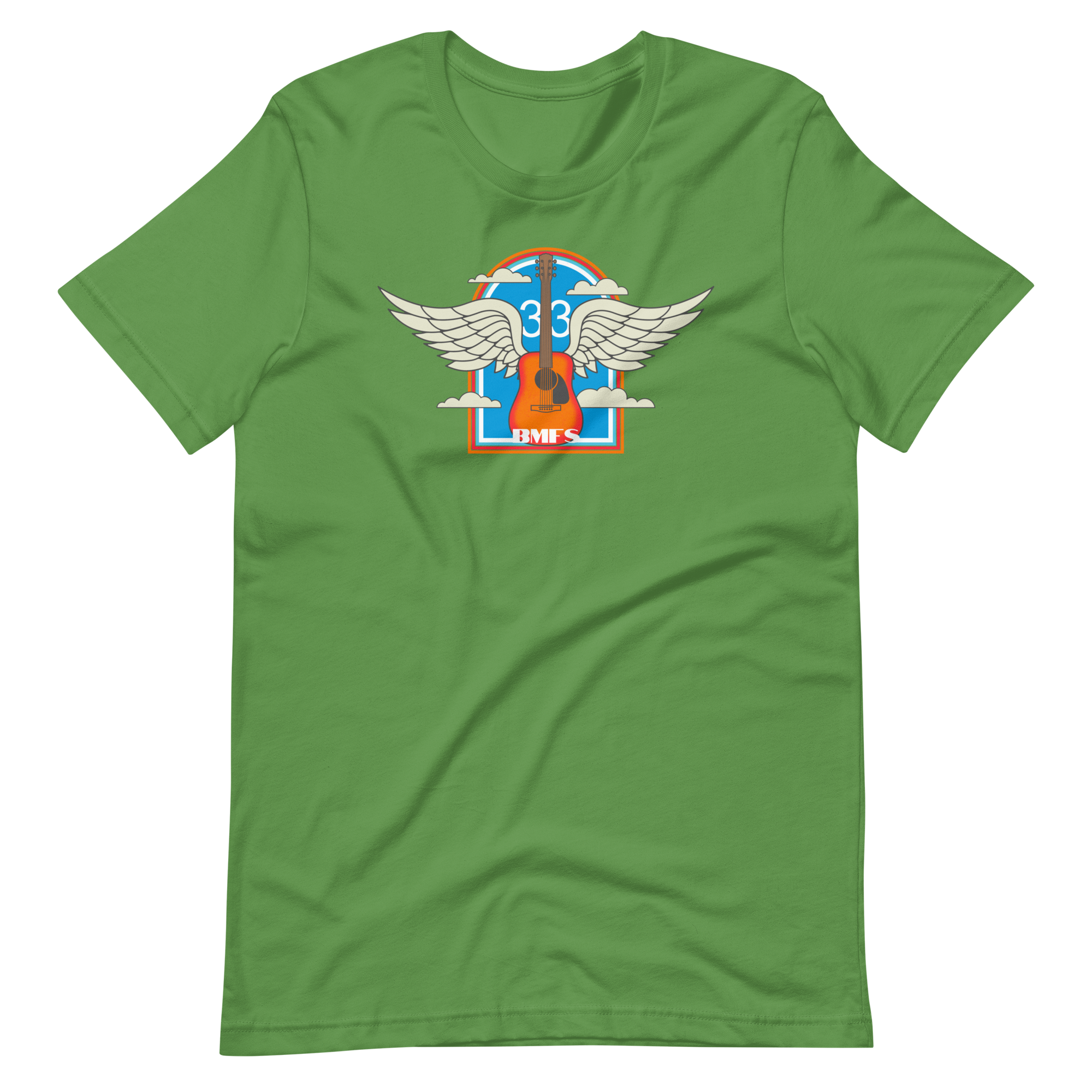 BMFS 33 Guitar Bella + Canvas Premium Cotton | 33 BMFS THE GOAT