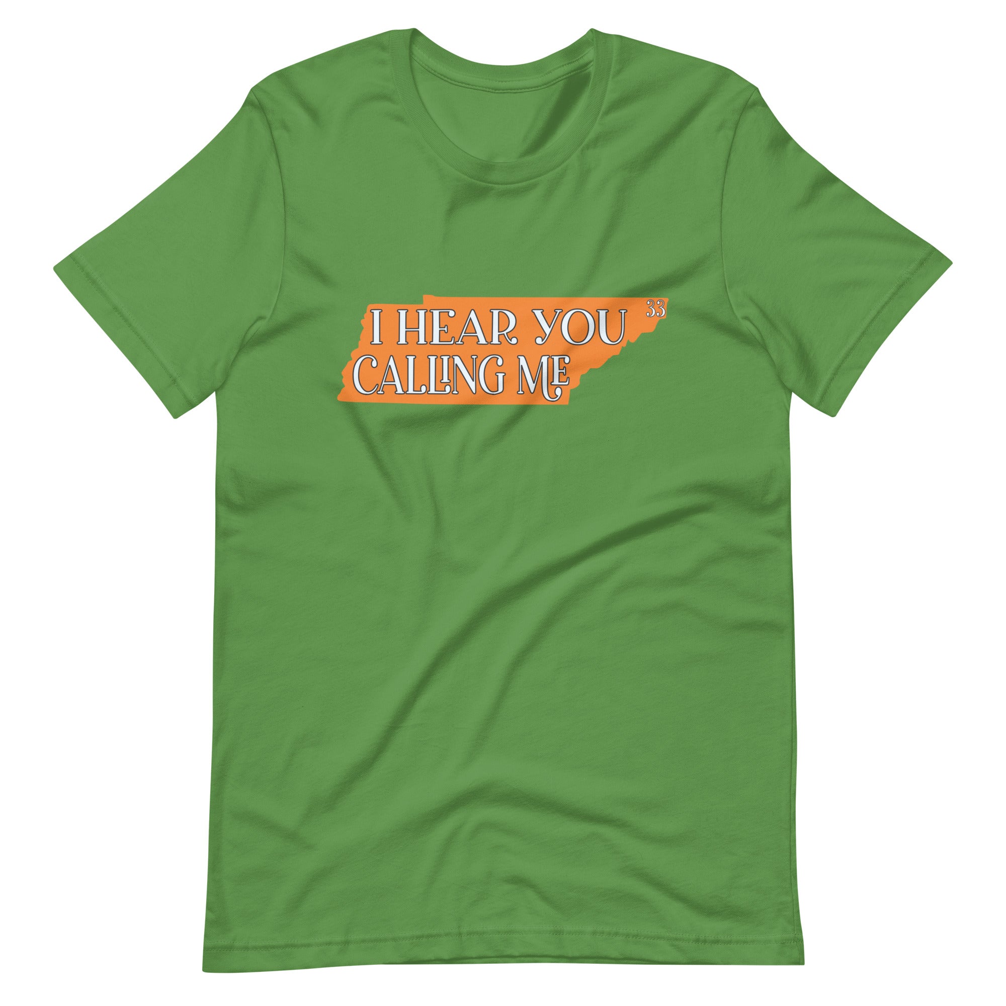 Tennessee I Hear You Calling Me Bella + Canvas Premium Cotton | 33 BMFS THE GOAT