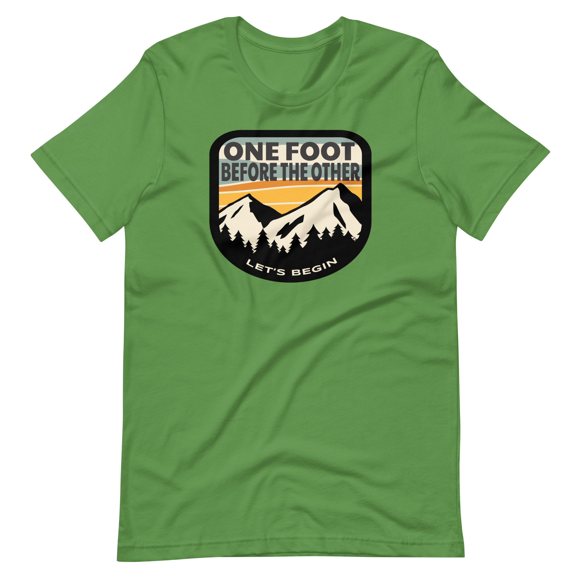 One Foot Before The Other Bella + Canvas Premium Cotton | 33 BMFS THE GOAT