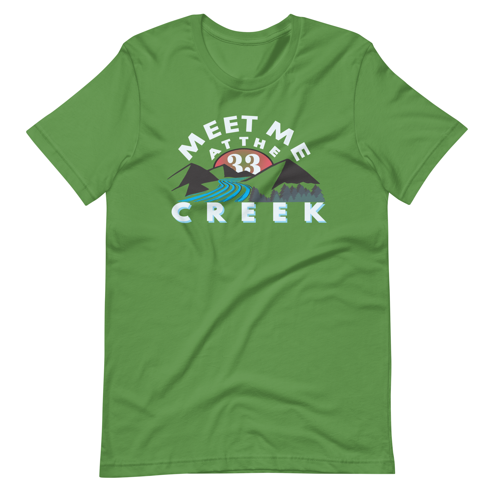 Meet Me At The Creek Bella + Canvas Premium Cotton | 33 BMFS THE GOAT