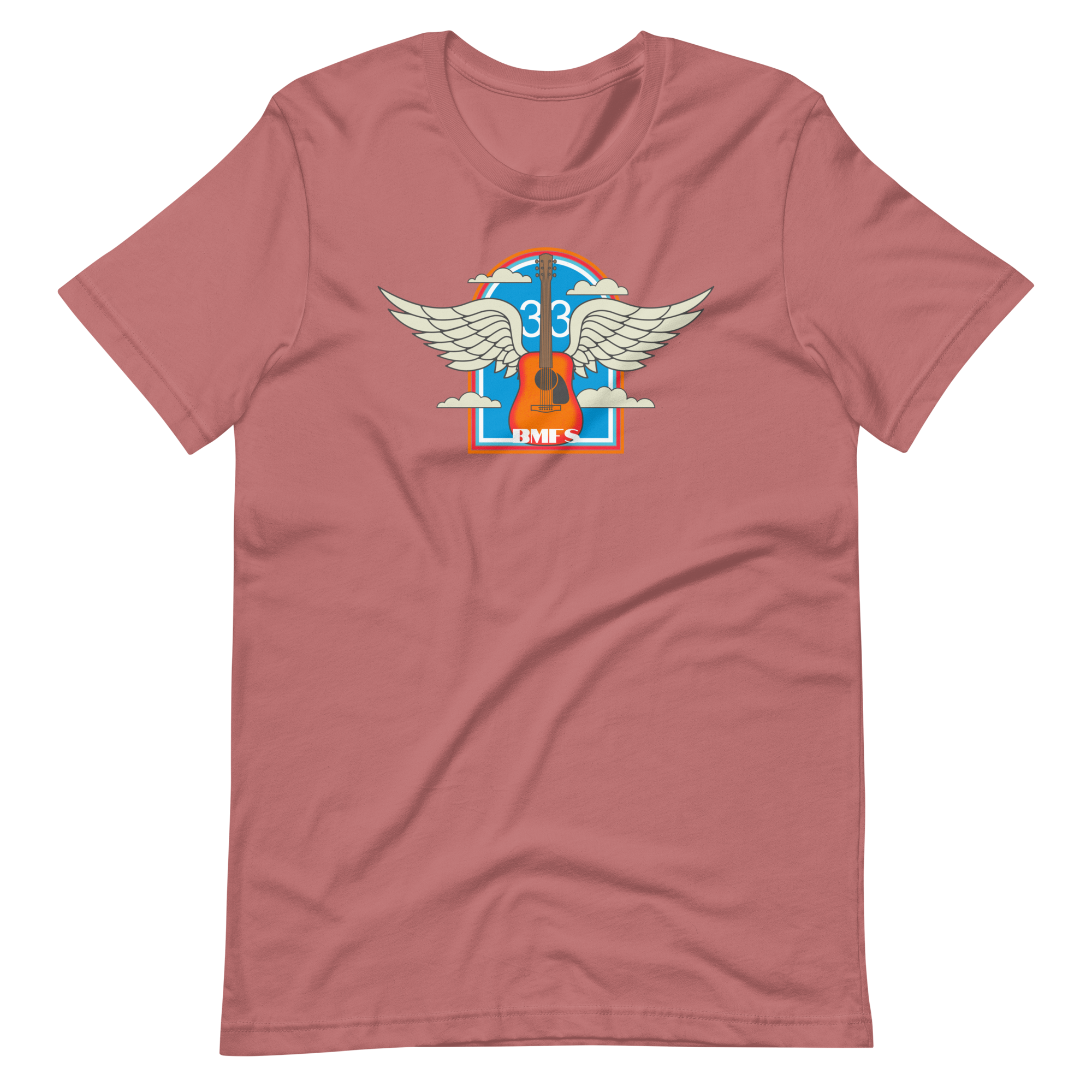 BMFS 33 Guitar Bella + Canvas Premium Cotton | 33 BMFS THE GOAT