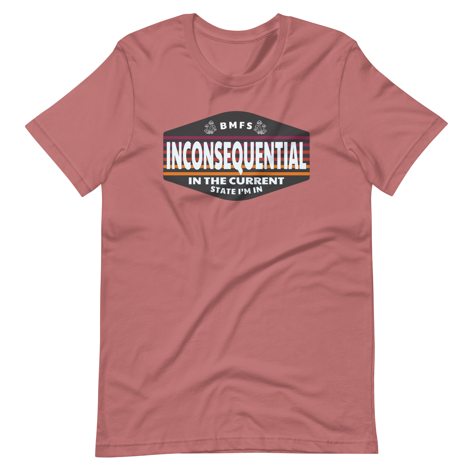 Inconsequential In The Current State I'm In Unisex t-shirt Bella + Canvas Premium Cotton | 33 BMFS THE GOAT