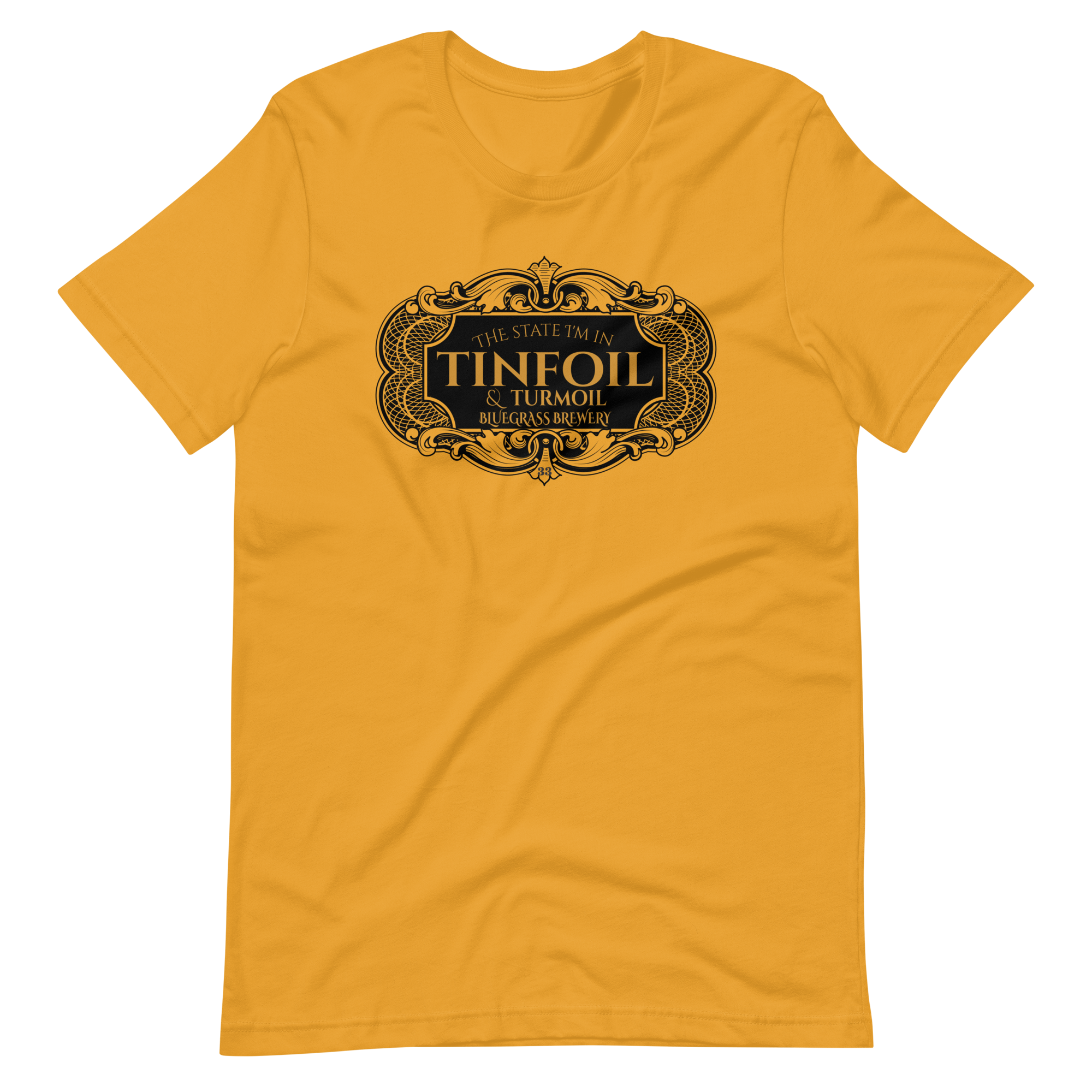 Tinfoil & Turmoil Brewery Bella + Canvas Premium Cotton | 33 BMFS THE GOAT