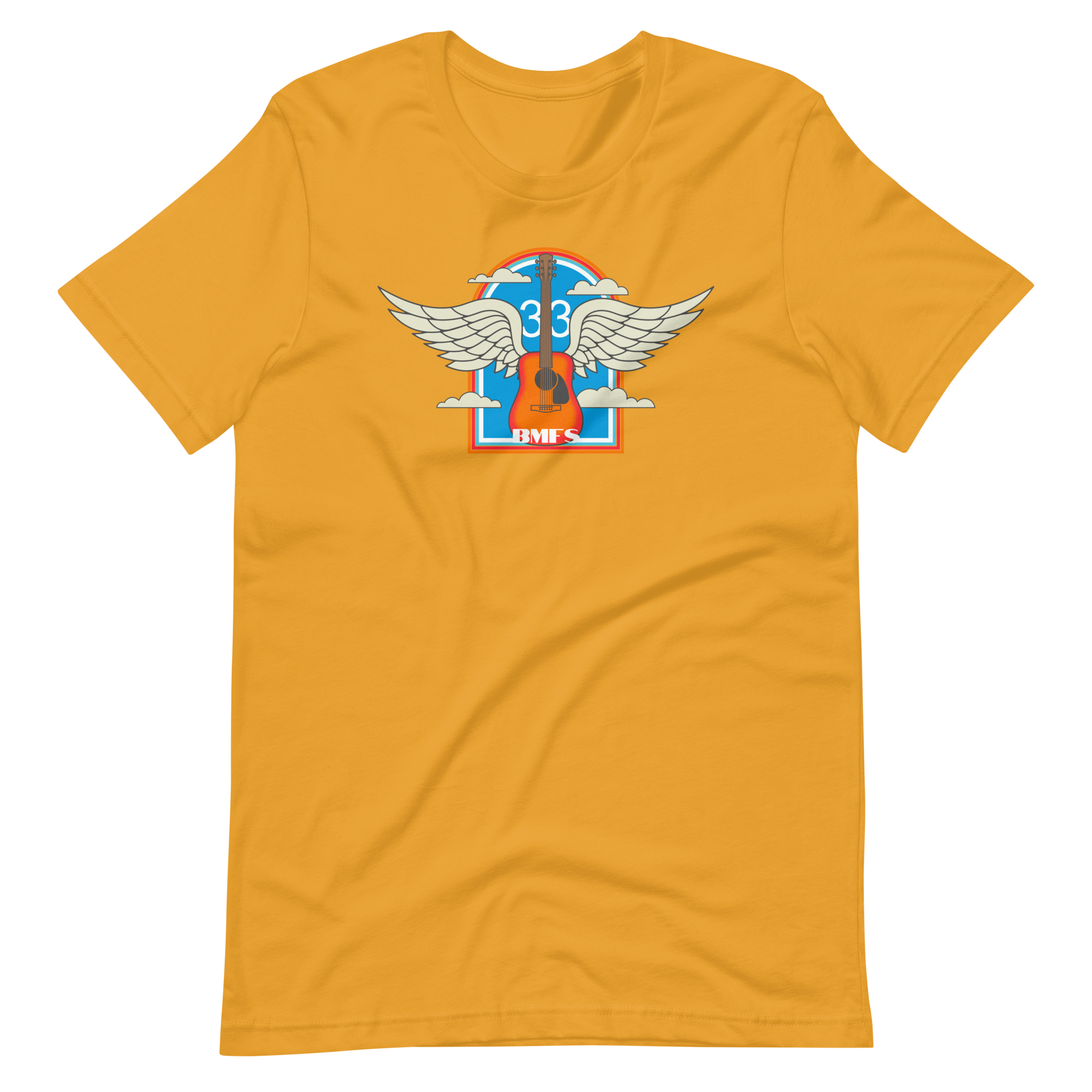 BMFS 33 Guitar Bella + Canvas Premium Cotton | 33 BMFS THE GOAT