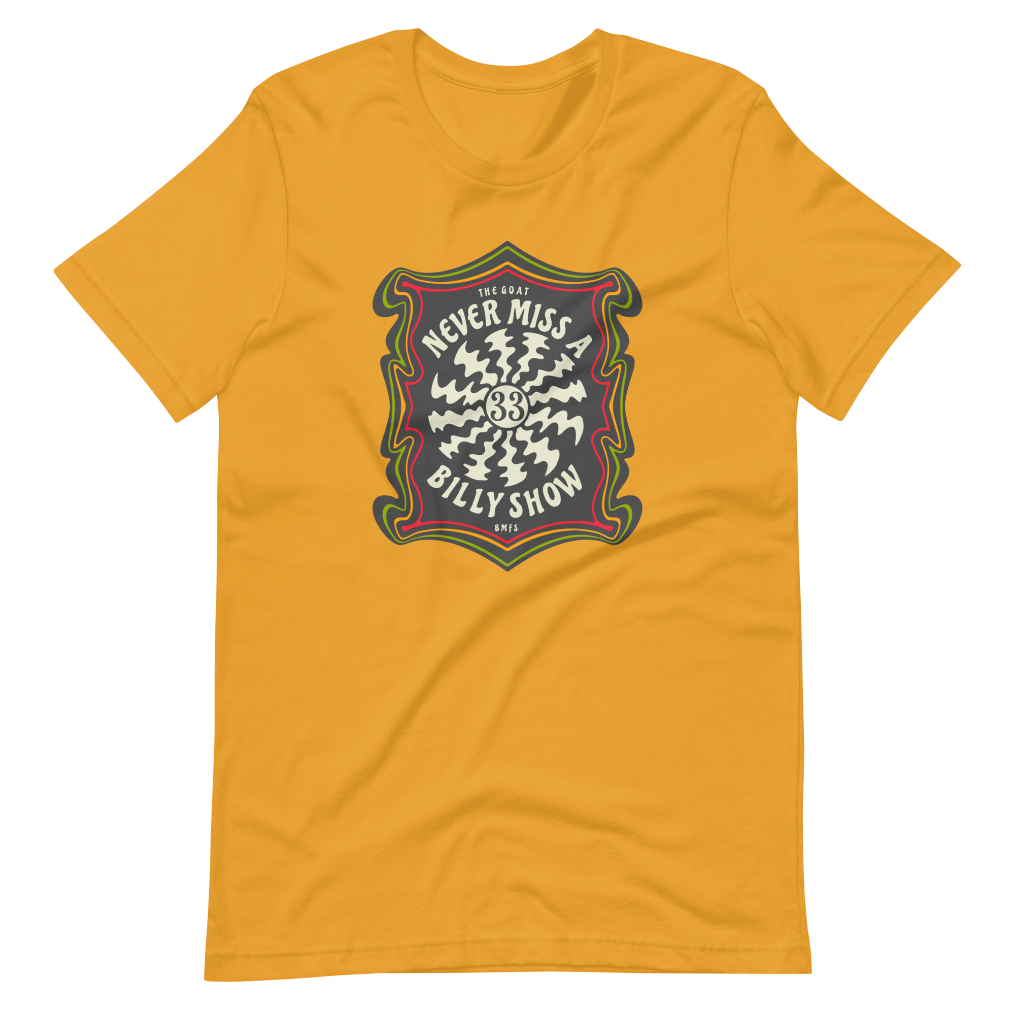 Never Miss A Billy Show Brewery Bella + Canvas Premium Cotton | 33 BMFS THE GOAT