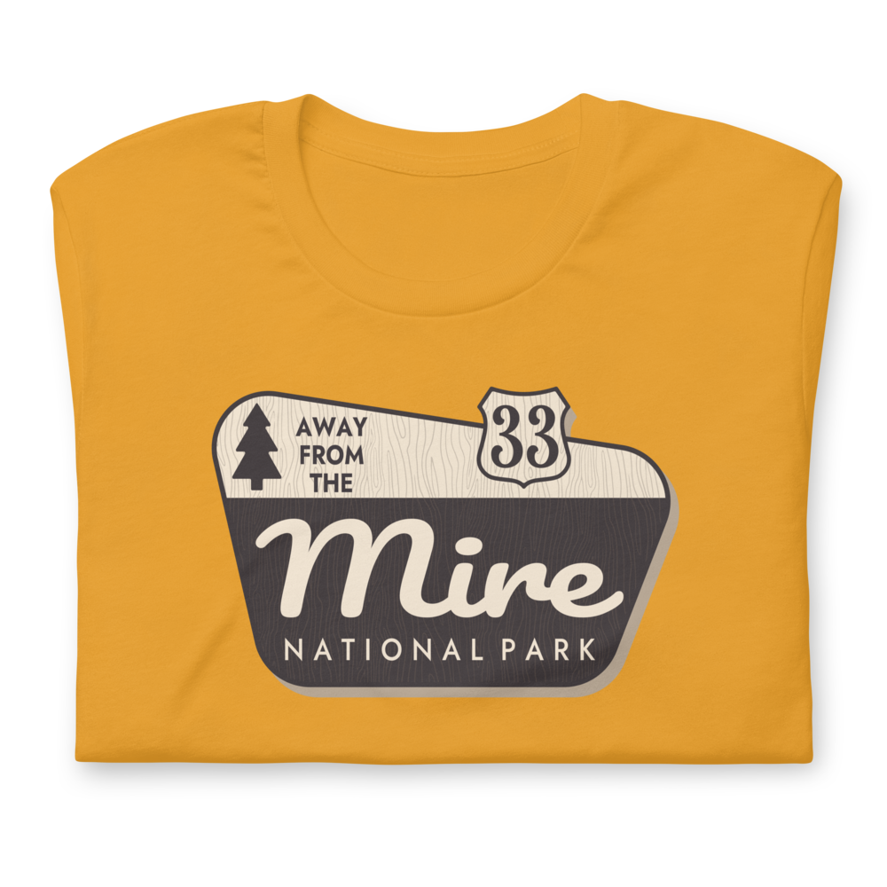 Away From The Mire Park Bella + Canvas Premium Cotton | 33 BMFS THE GOAT