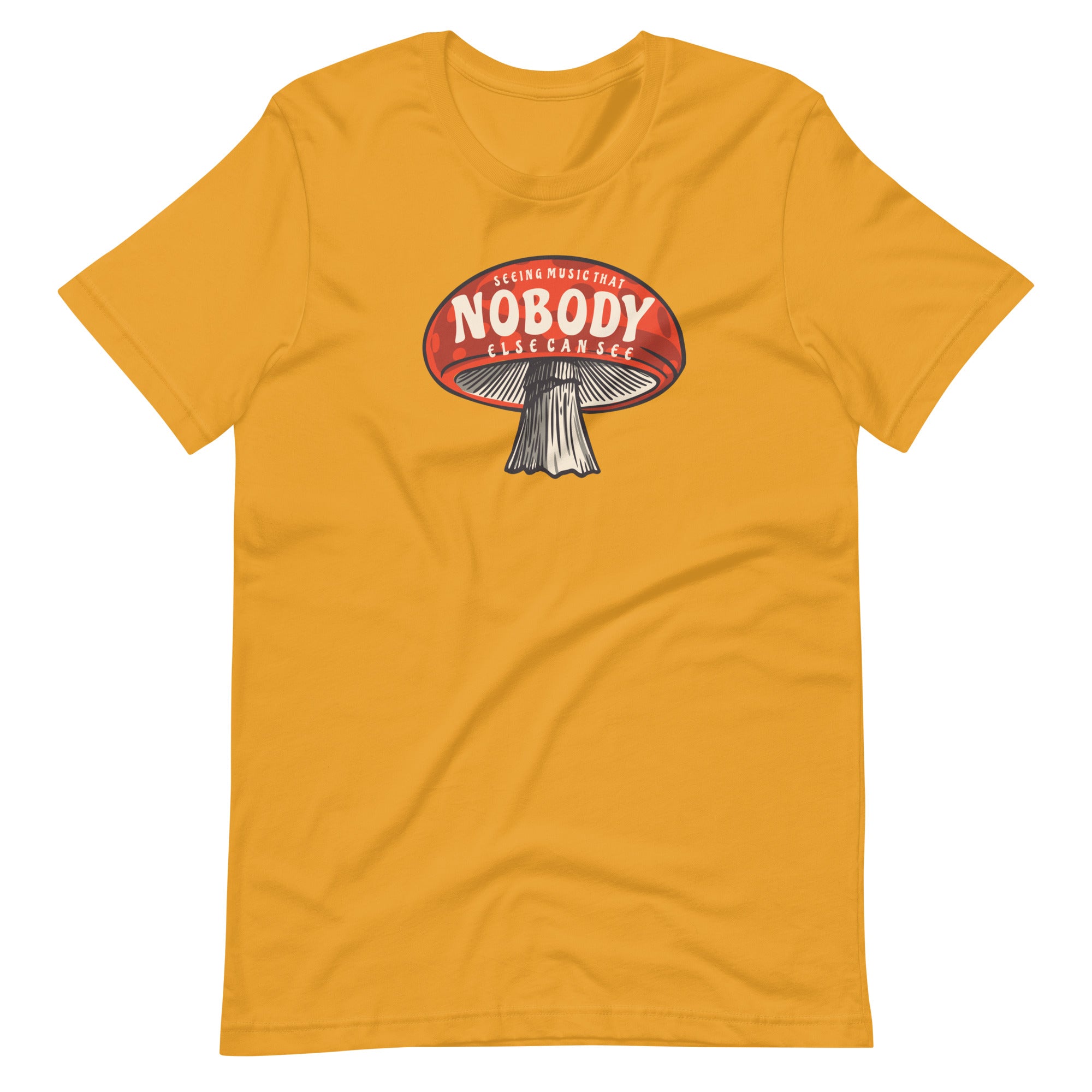 Seeing Music Shroom Bella + Canvas Premium Cotton | 33 BMFS THE GOAT