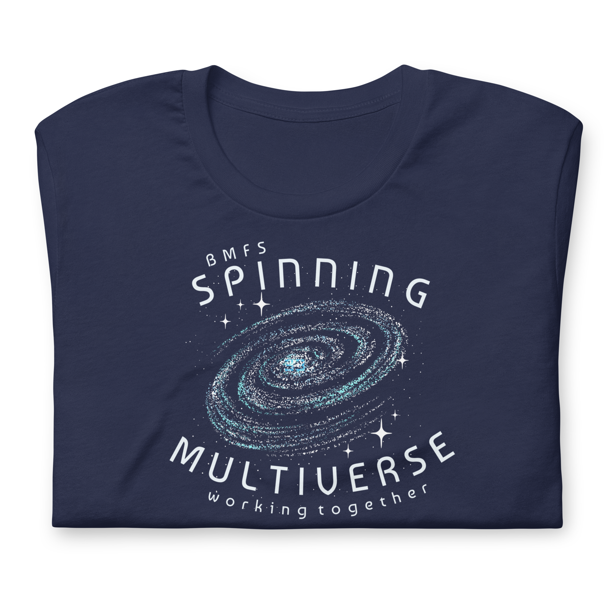 Spinning Multiverse Bella + Canvas Premium Cotton | 33 BMFS THE GOAT