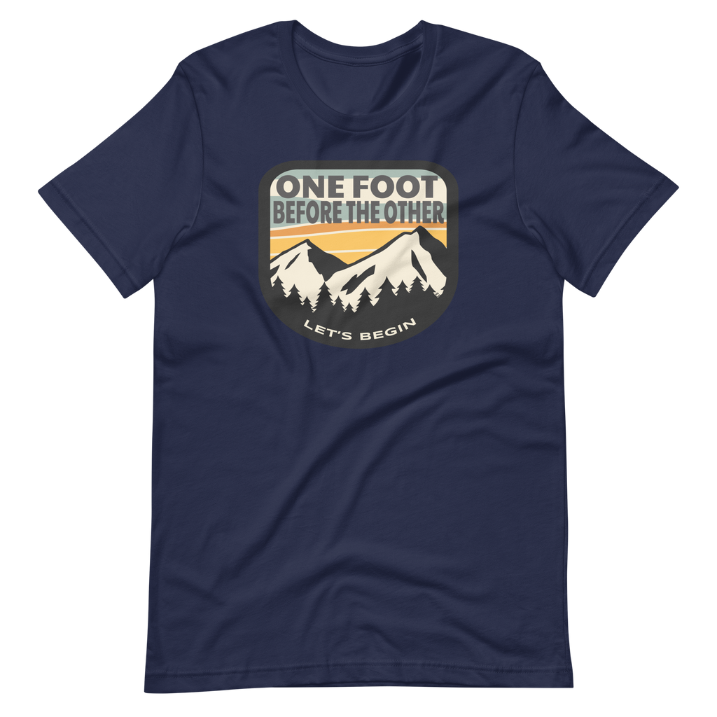 One Foot Before The Other Bella + Canvas Premium Cotton | 33 BMFS THE GOAT